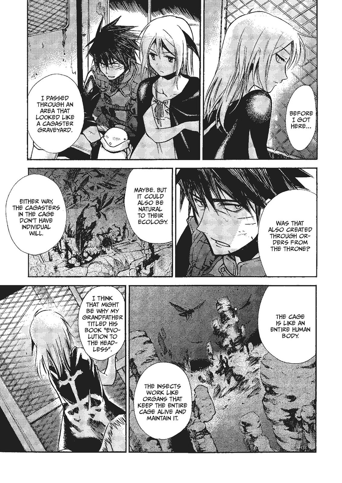 Mushikago no Cagaster Chapter 19 page 35 - Chapter 19