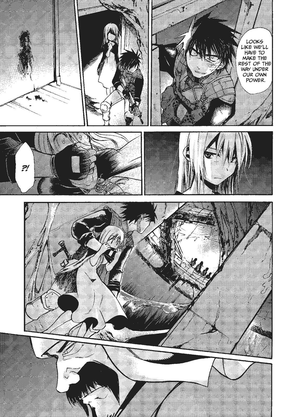 Mushikago no Cagaster Chapter 19 page 37 - Chapter 19