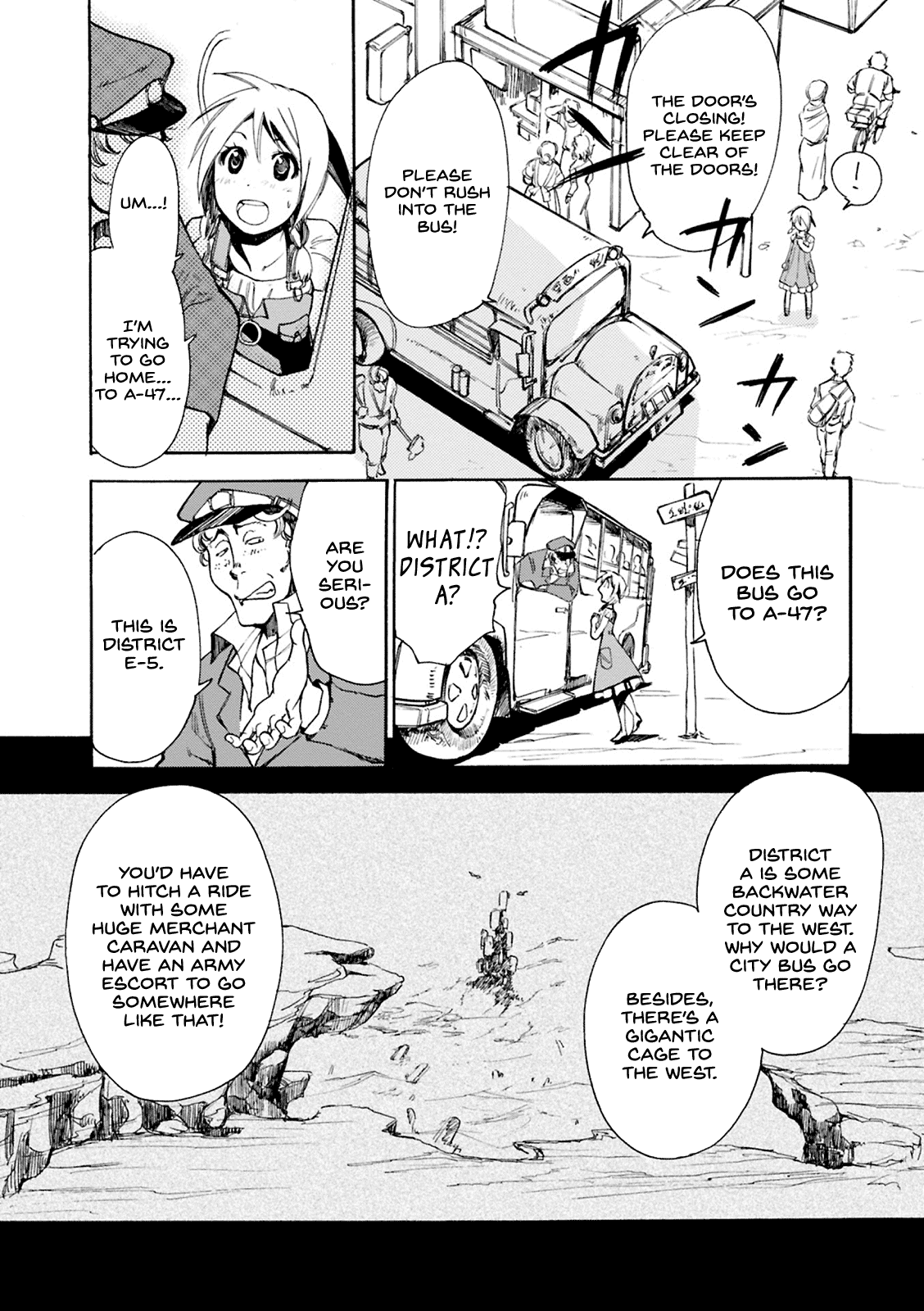 Mushikago no Cagaster Chapter 2 page 11 - Chapter 2