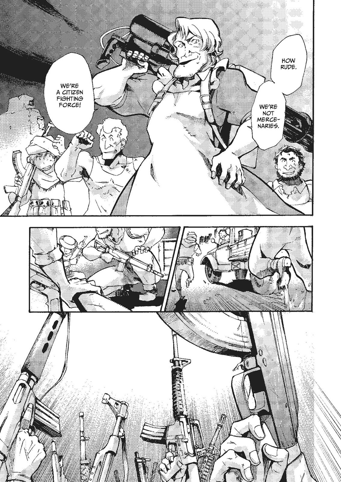 Mushikago no Cagaster Chapter 20 page 36 - Chapter 20