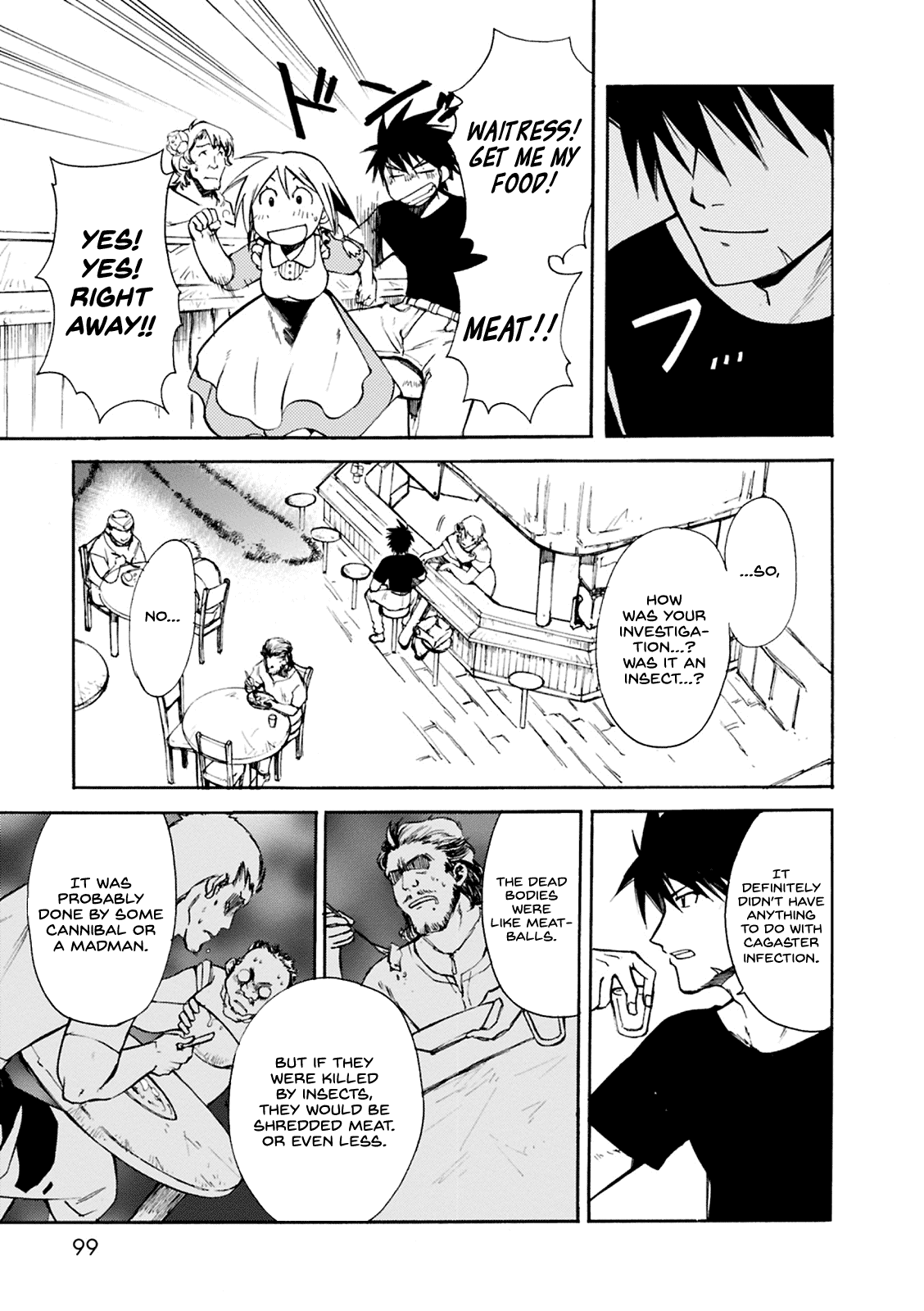 Mushikago no Cagaster Chapter 3 page 10 - Chapter 3