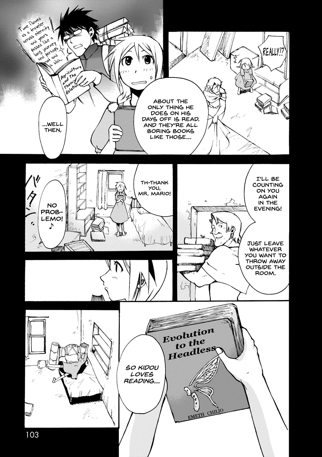 Mushikago no Cagaster Chapter 3 page 14 - Chapter 3