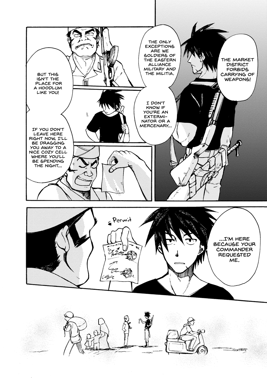 Mushikago no Cagaster Chapter 3 page 19 - Chapter 3