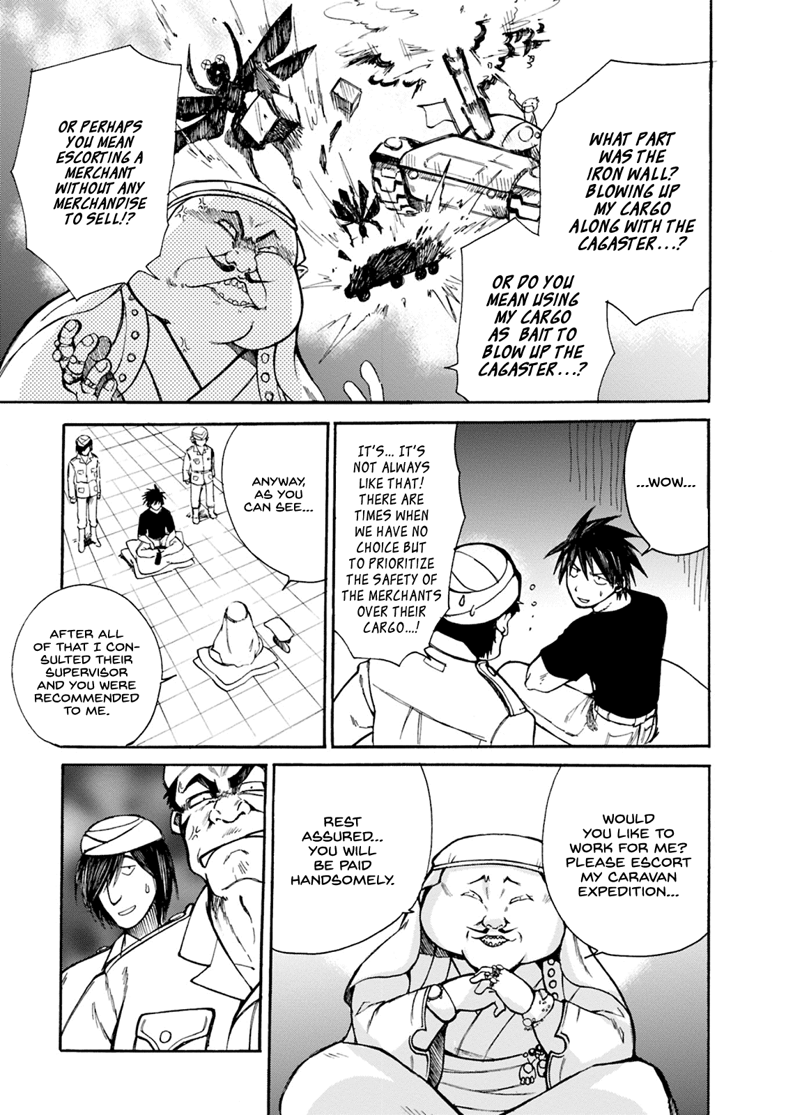 Mushikago no Cagaster Chapter 3 page 22 - Chapter 3