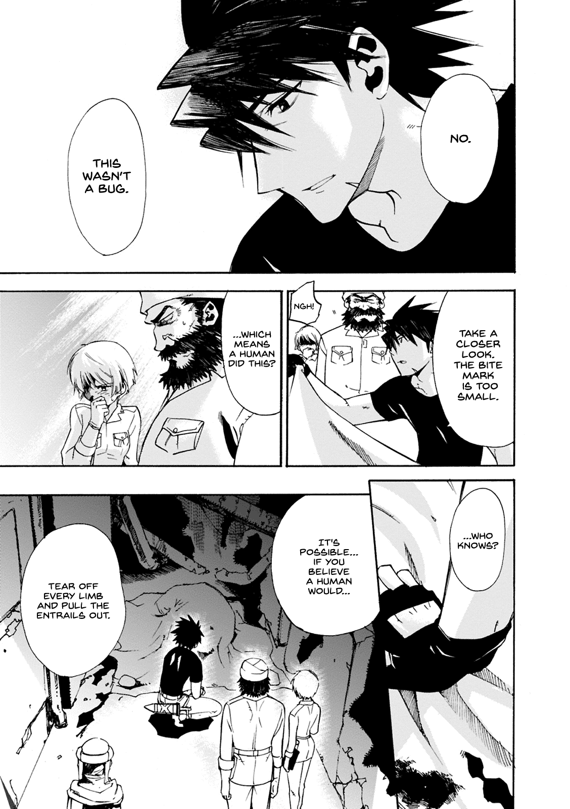 Mushikago no Cagaster Chapter 3 page 4 - Chapter 3