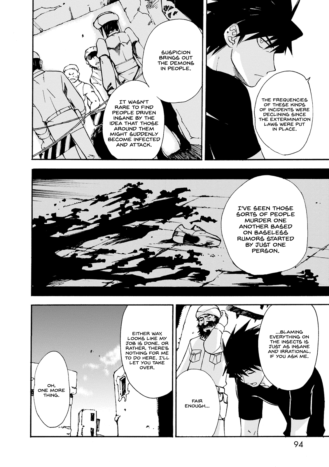 Mushikago no Cagaster Chapter 3 page 5 - Chapter 3