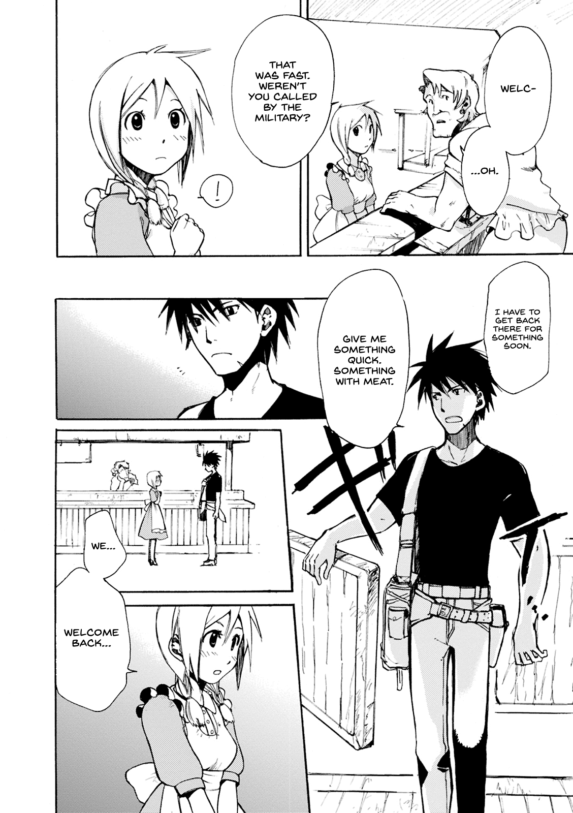 Mushikago no Cagaster Chapter 3 page 9 - Chapter 3