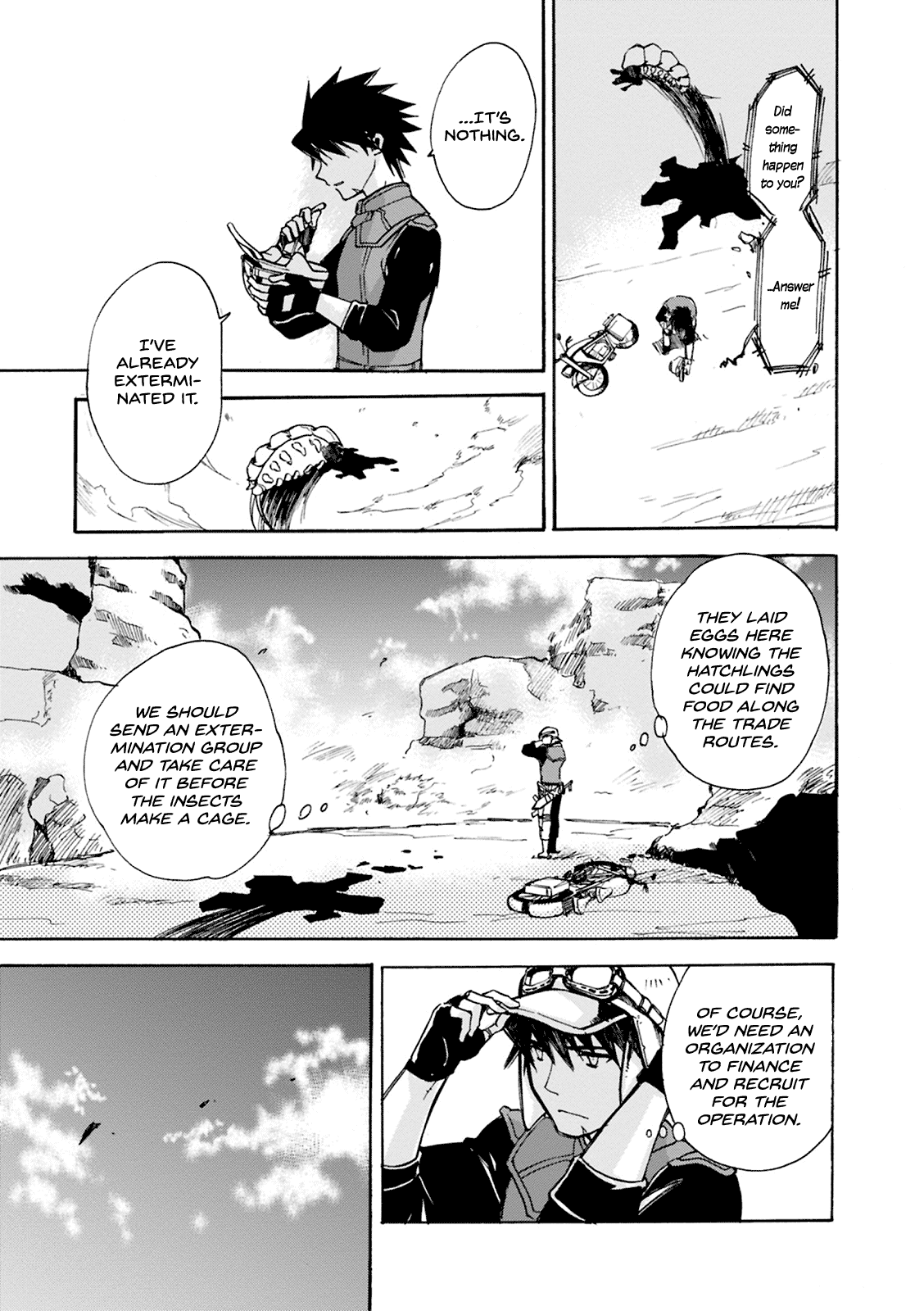 Mushikago no Cagaster Chapter 4 page 17 - Chapter 4