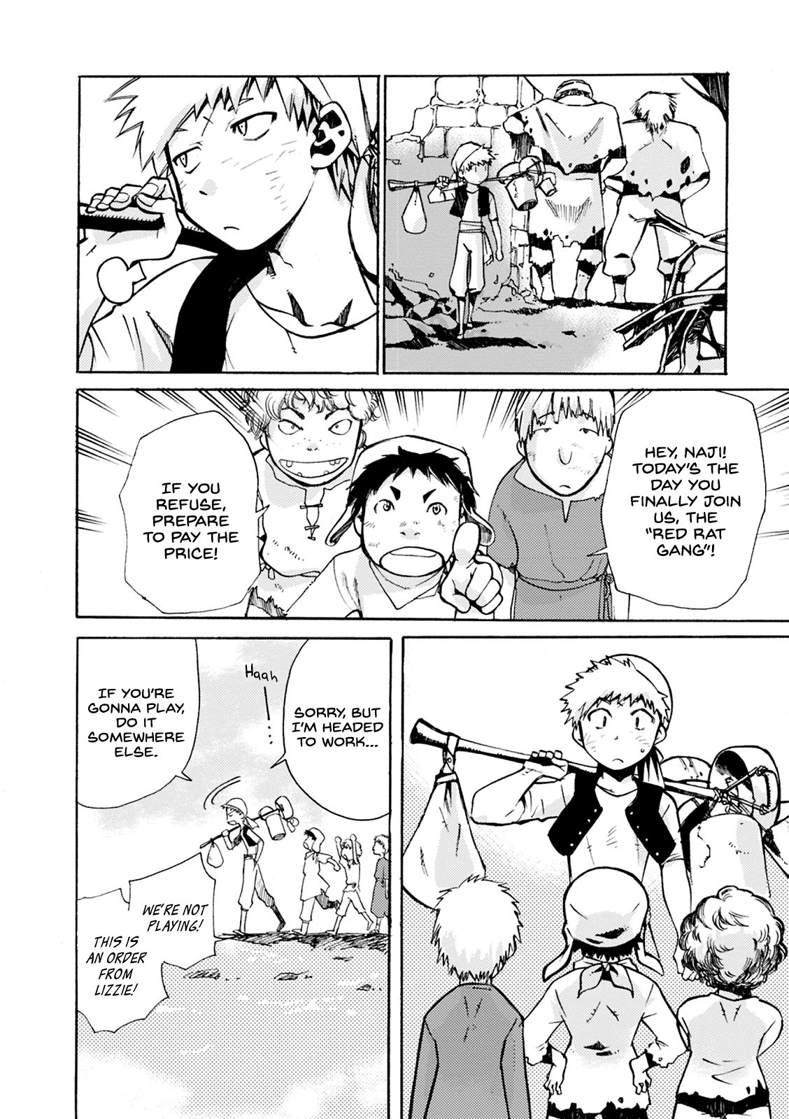 Mushikago no Cagaster Chapter 4 page 3 - Chapter 4
