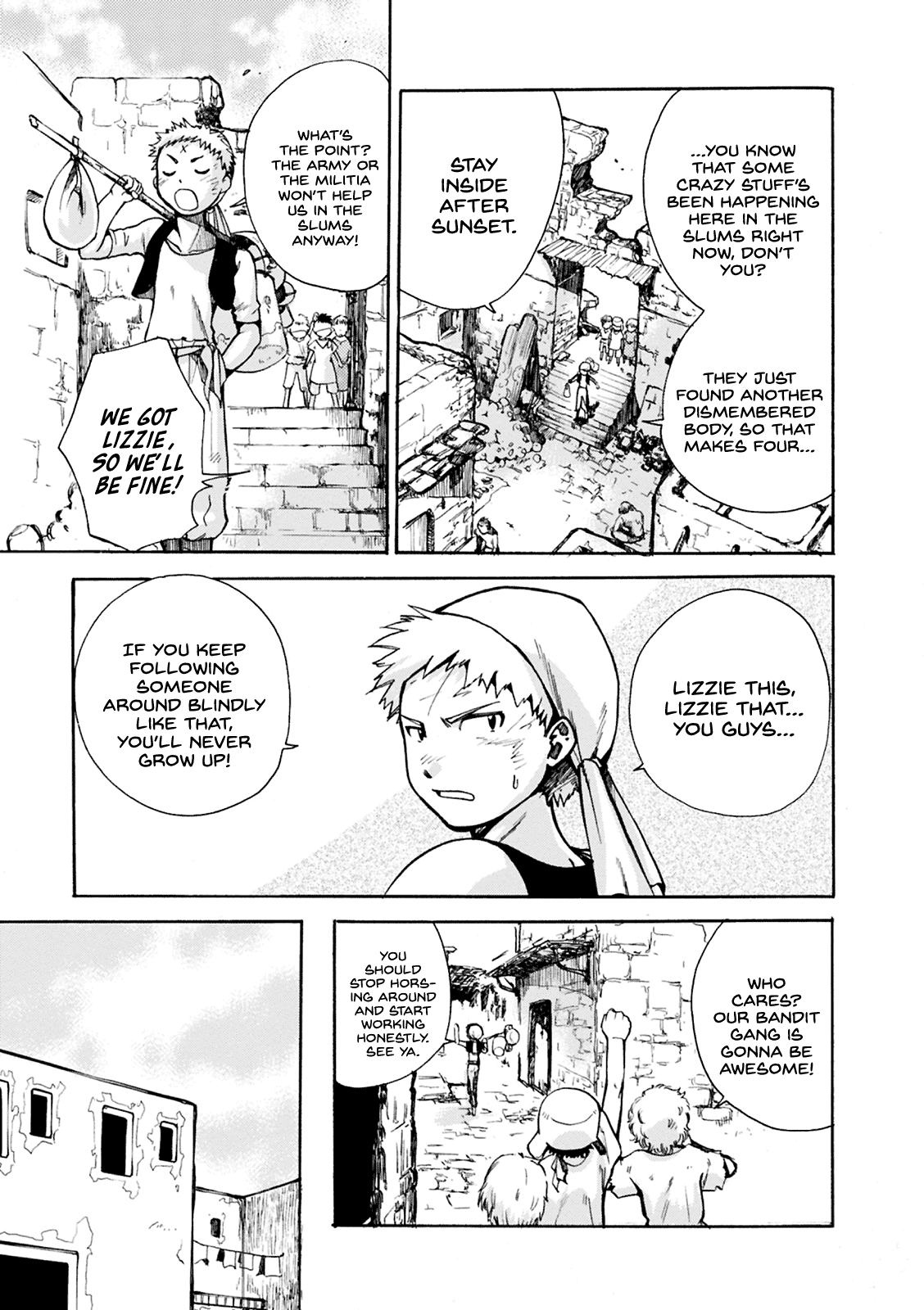 Mushikago no Cagaster Chapter 4 page 4 - Chapter 4