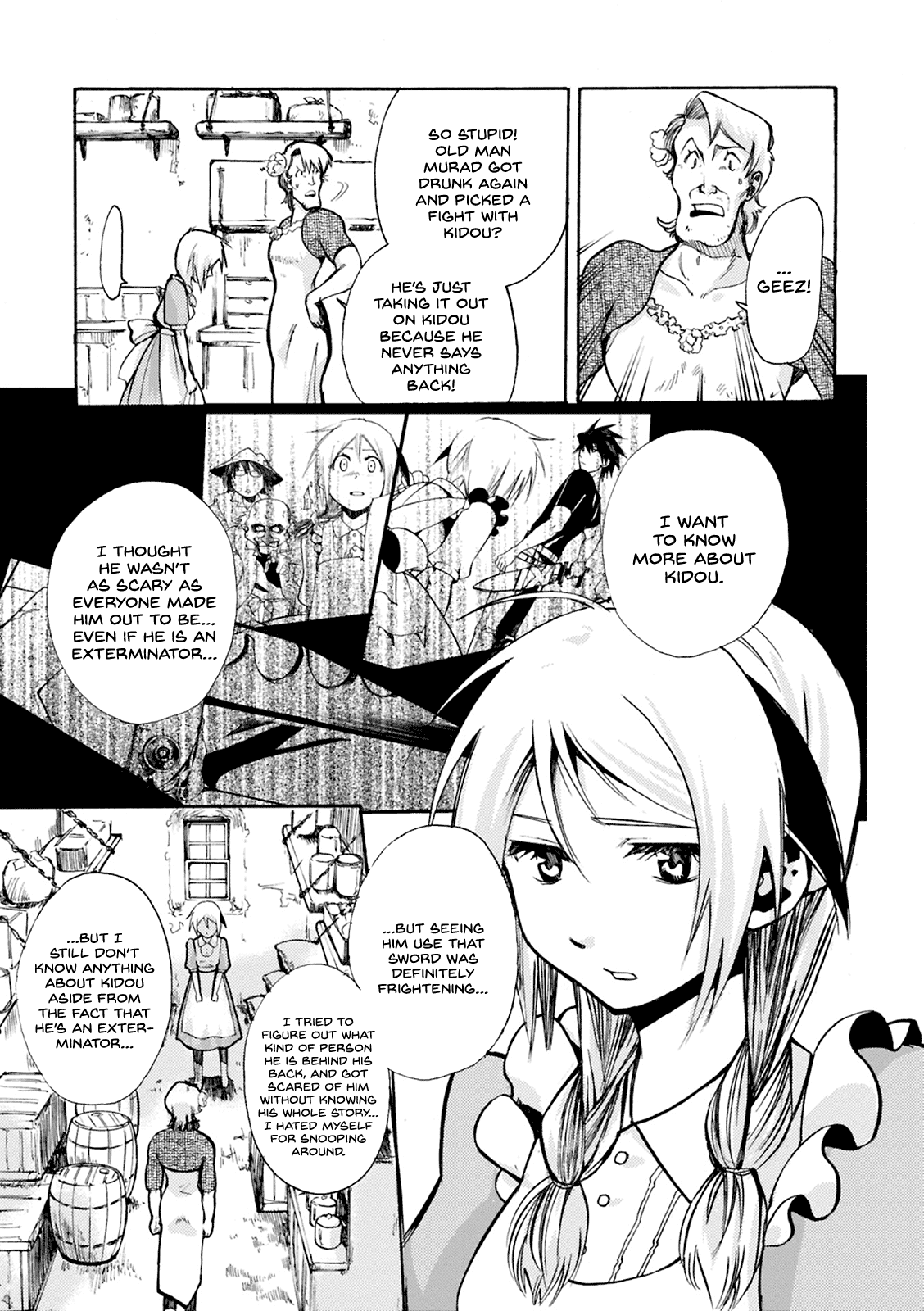 Mushikago no Cagaster Chapter 4 page 8 - Chapter 4