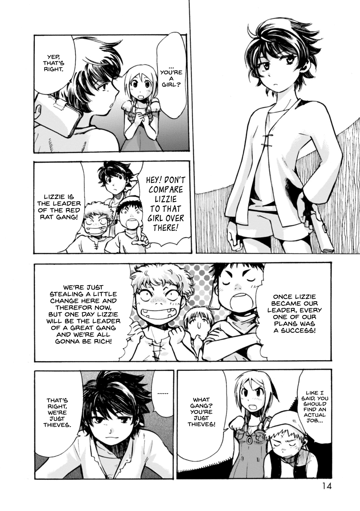 Mushikago no Cagaster Chapter 5 page 14 - Chapter 5