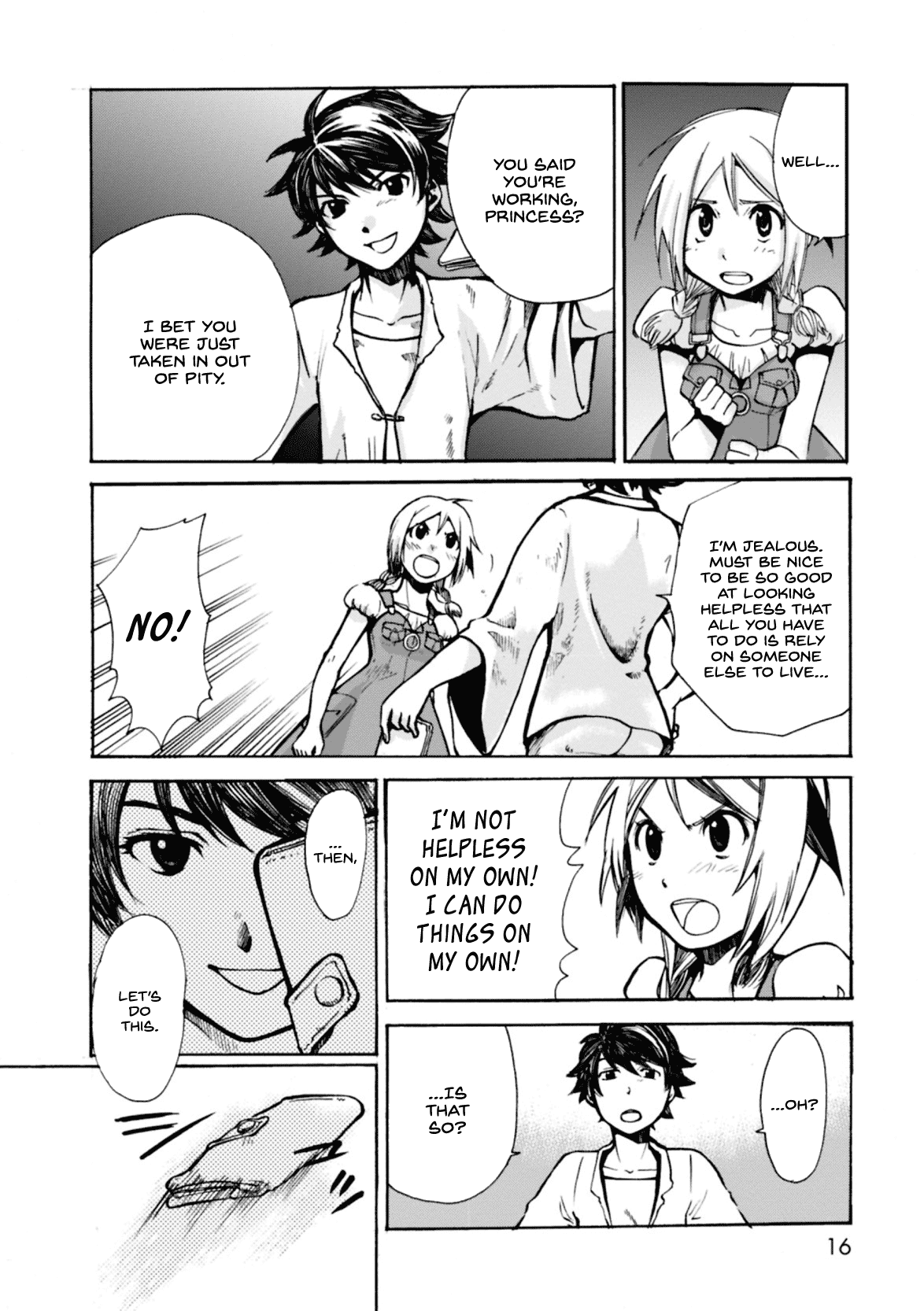 Mushikago no Cagaster Chapter 5 page 16 - Chapter 5