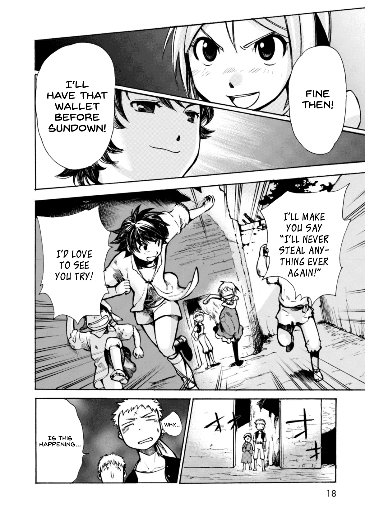 Mushikago no Cagaster Chapter 5 page 18 - Chapter 5