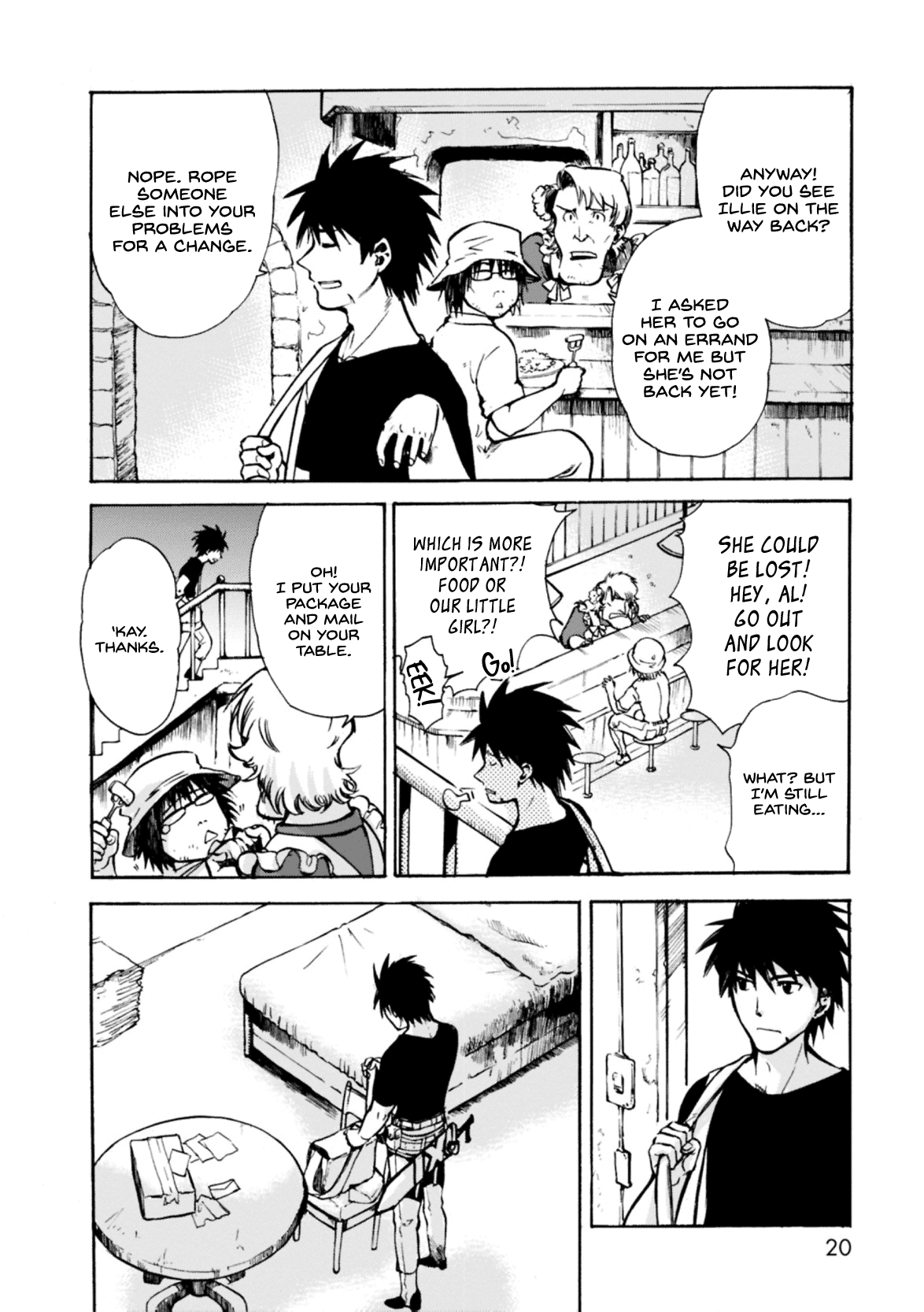 Mushikago no Cagaster Chapter 5 page 20 - Chapter 5