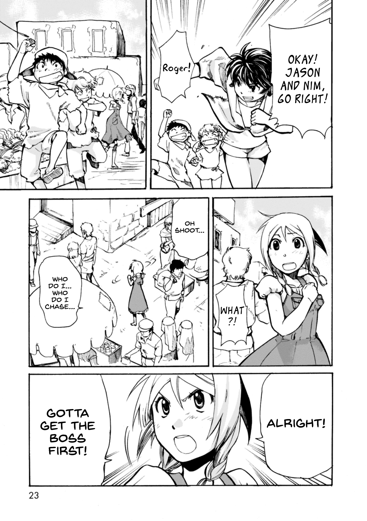 Mushikago no Cagaster Chapter 5 page 23 - Chapter 5