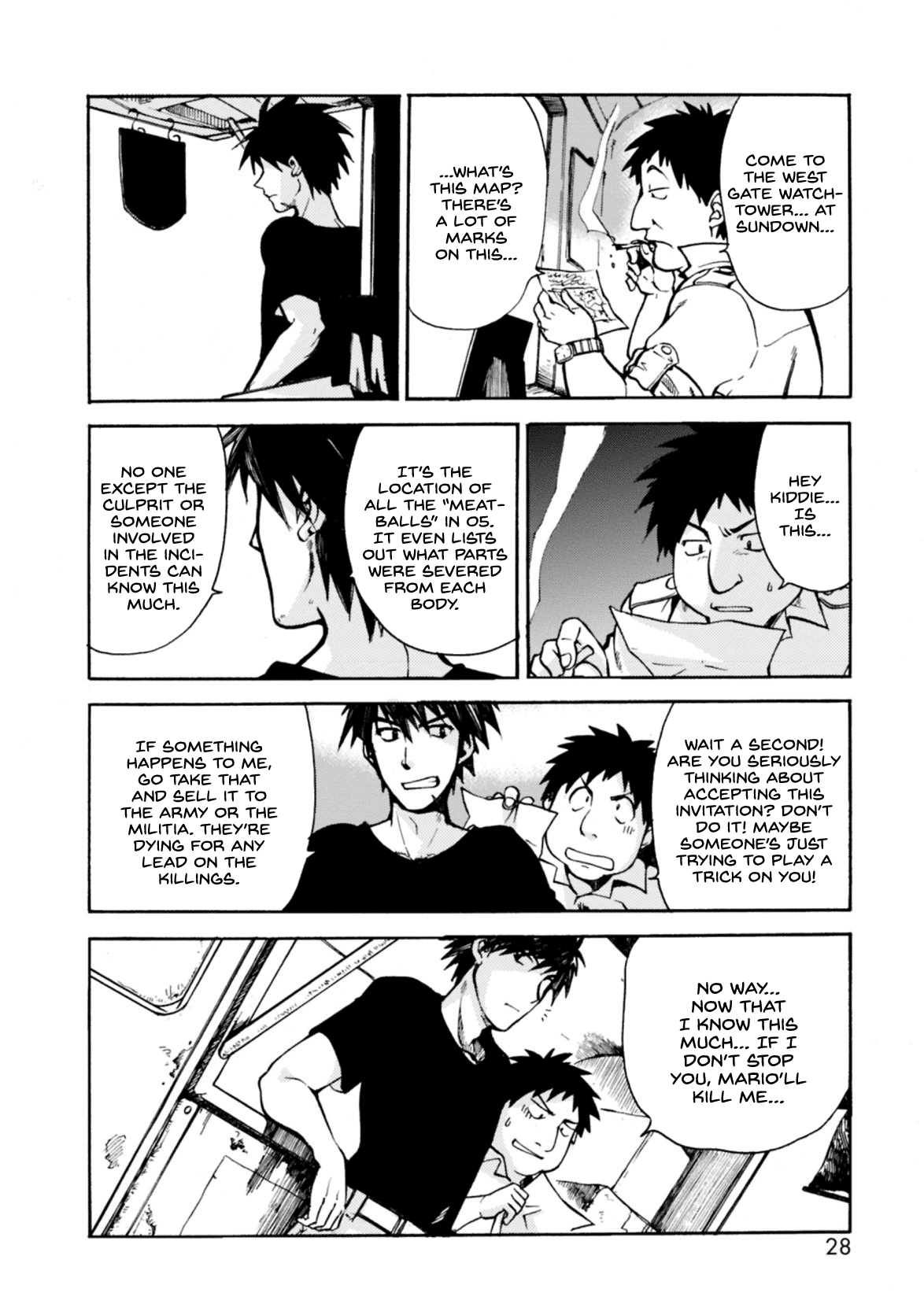 Mushikago no Cagaster Chapter 5 page 28 - Chapter 5