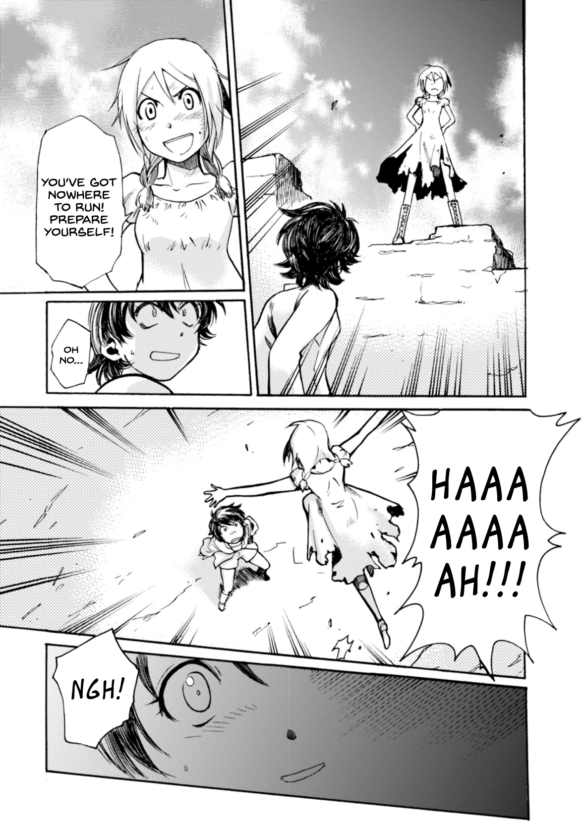 Mushikago no Cagaster Chapter 5 page 33 - Chapter 5