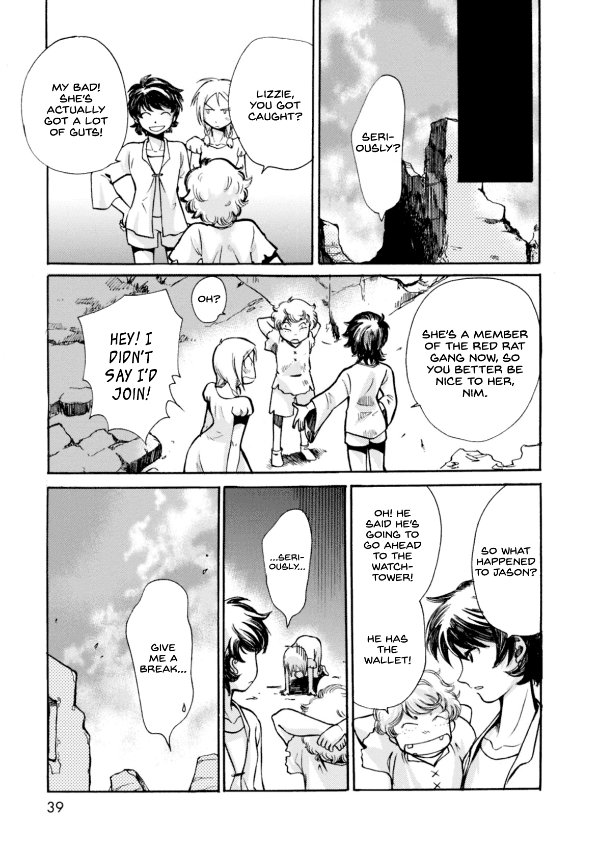 Mushikago no Cagaster Chapter 5 page 39 - Chapter 5