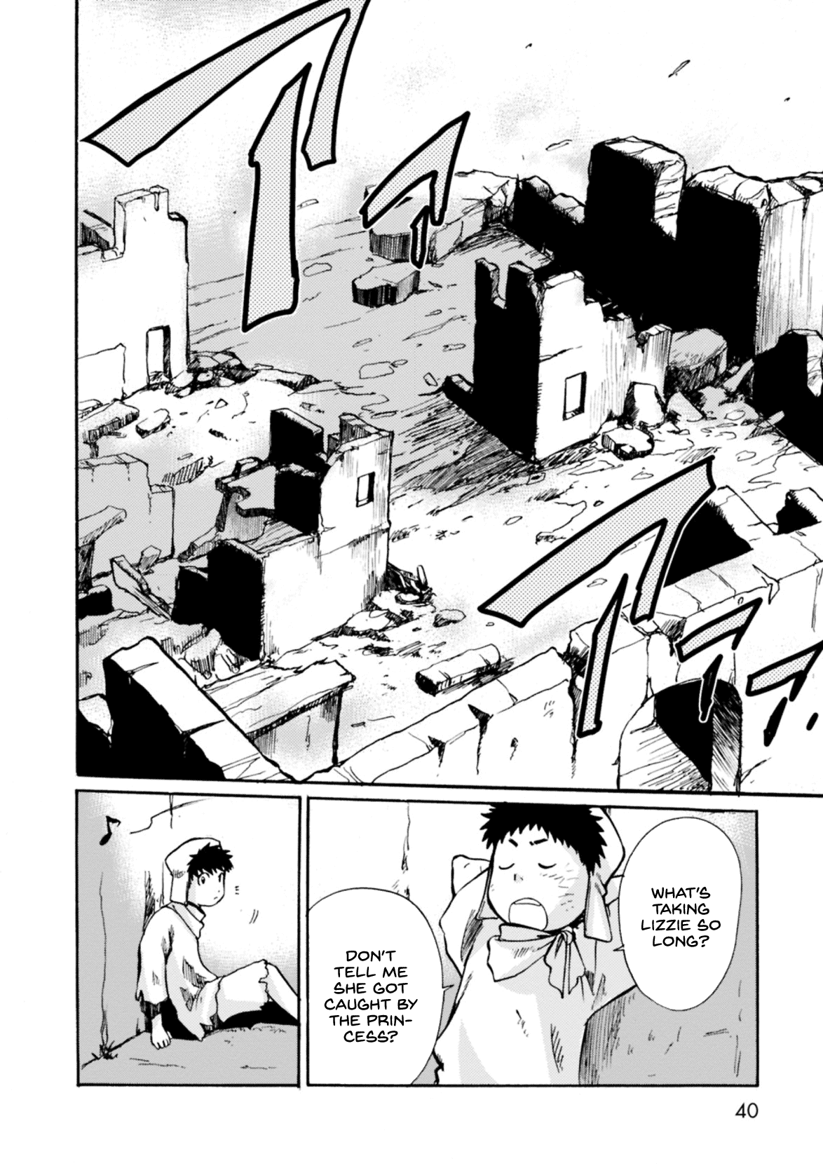 Mushikago no Cagaster Chapter 5 page 40 - Chapter 5