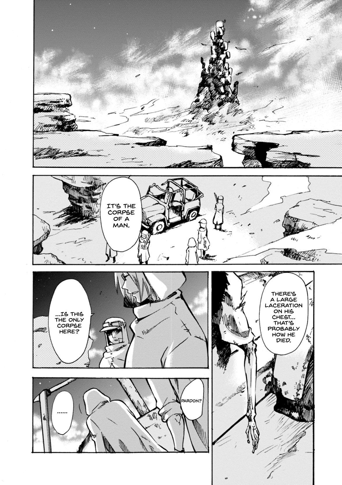 Mushikago no Cagaster Chapter 6 page 3 - Chapter 6
