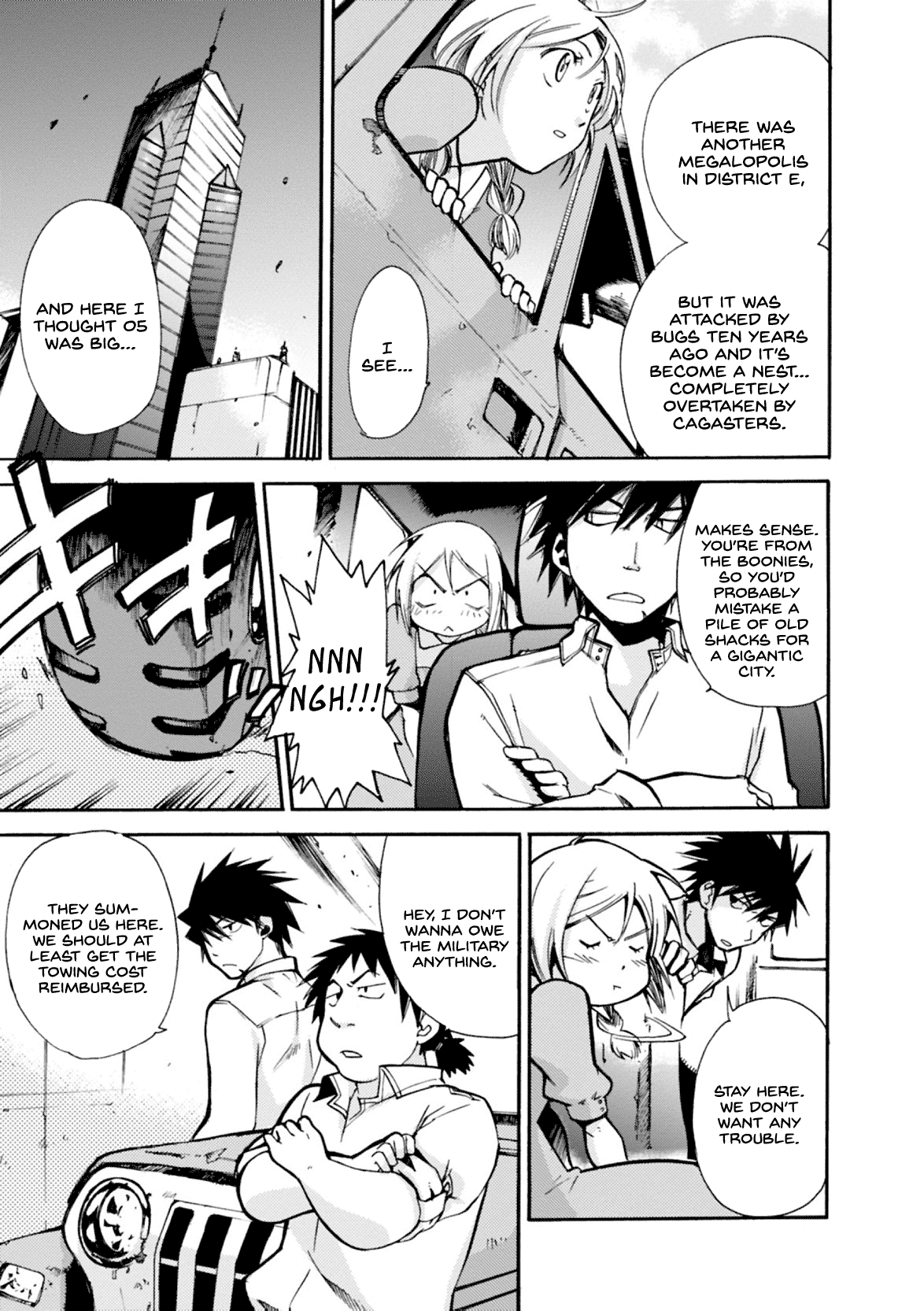 Mushikago no Cagaster Chapter 7 page 10 - Chapter 7