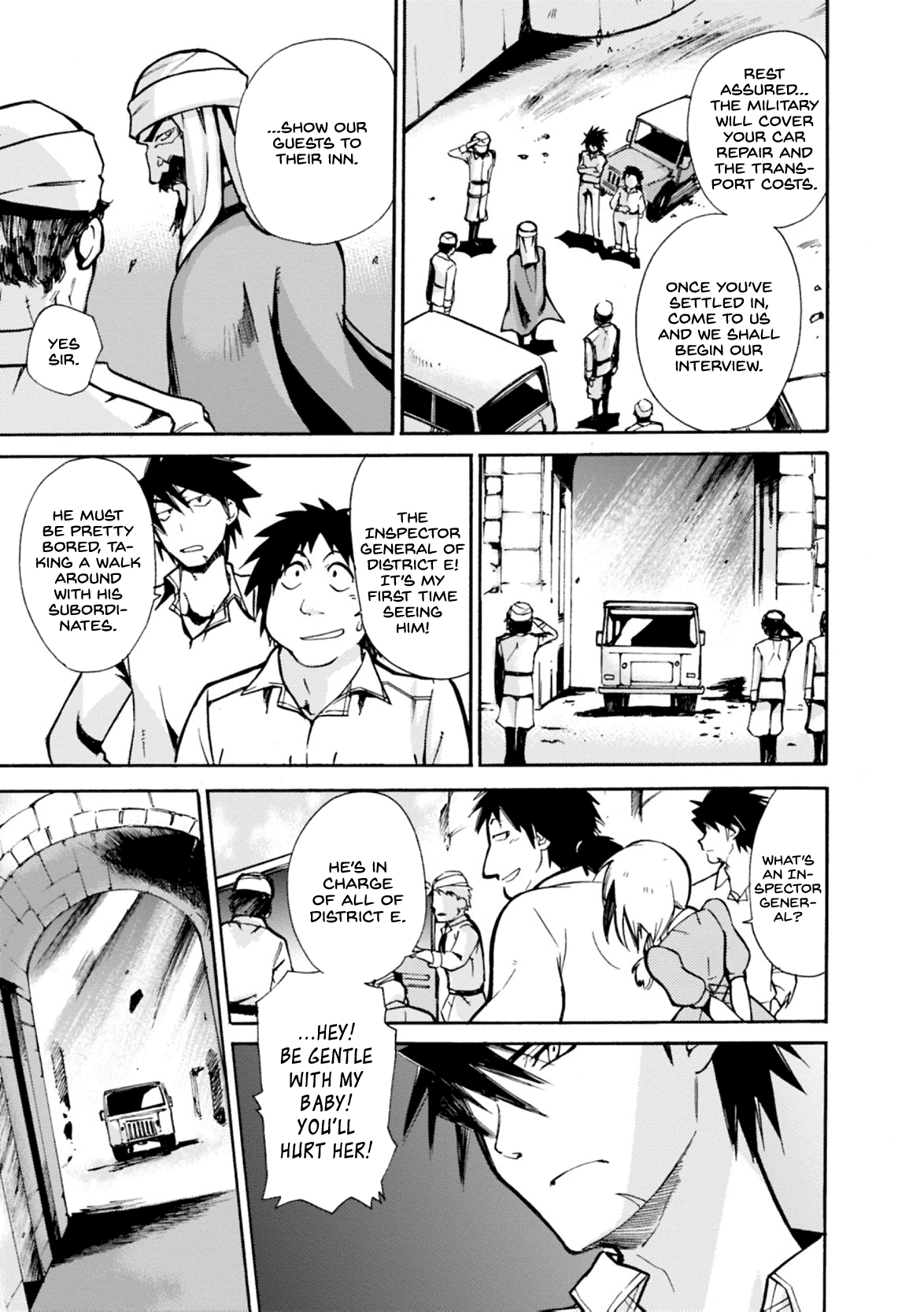 Mushikago no Cagaster Chapter 7 page 12 - Chapter 7