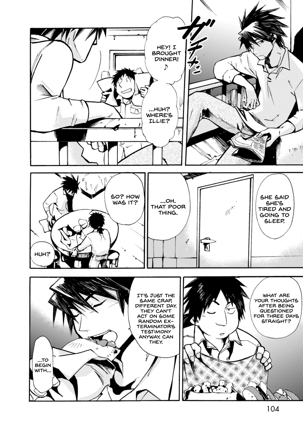 Mushikago no Cagaster Chapter 7 page 21 - Chapter 7