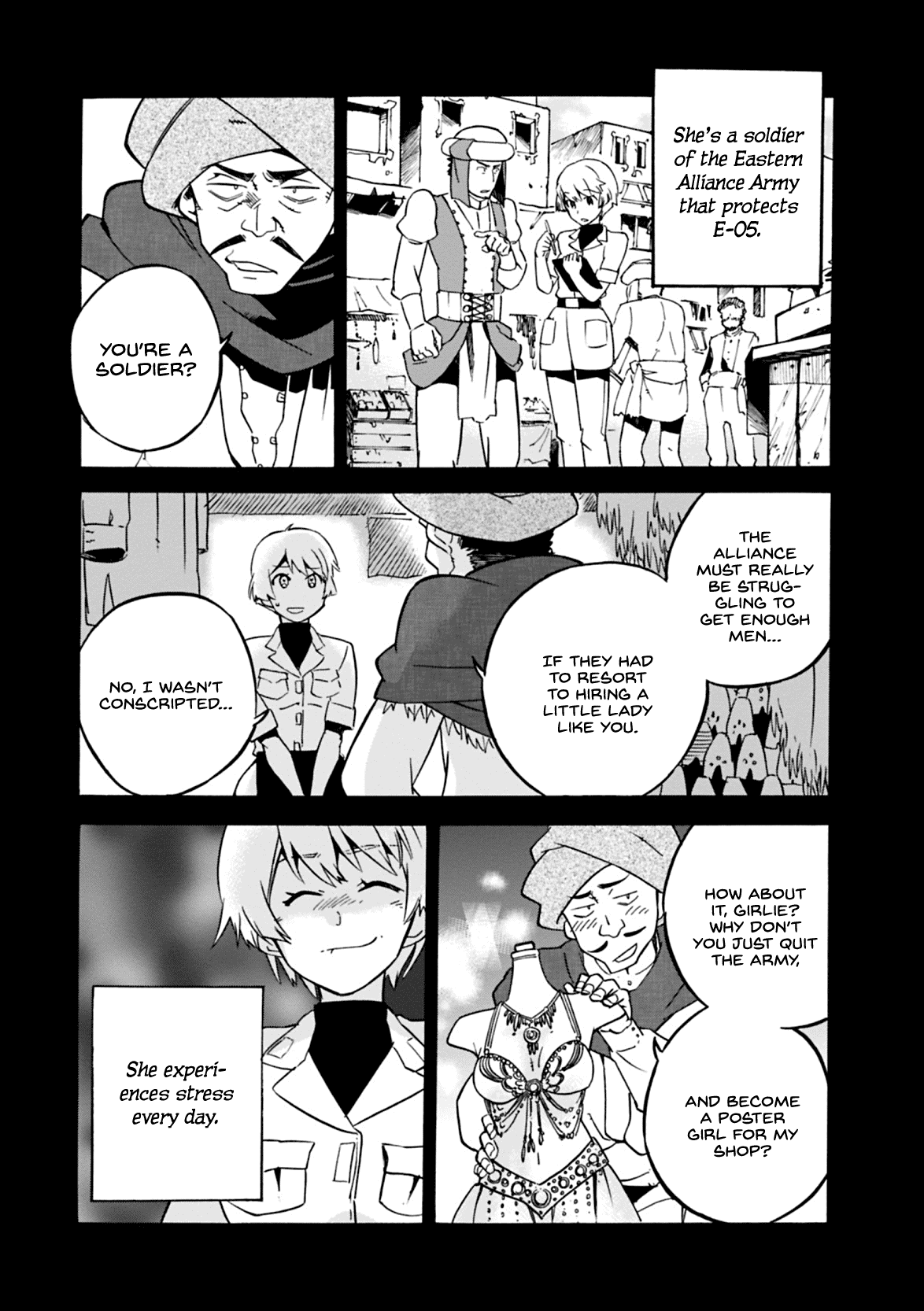 Mushikago no Cagaster Chapter 8.5 page 4 - Chapter 8.5: Side Story 2