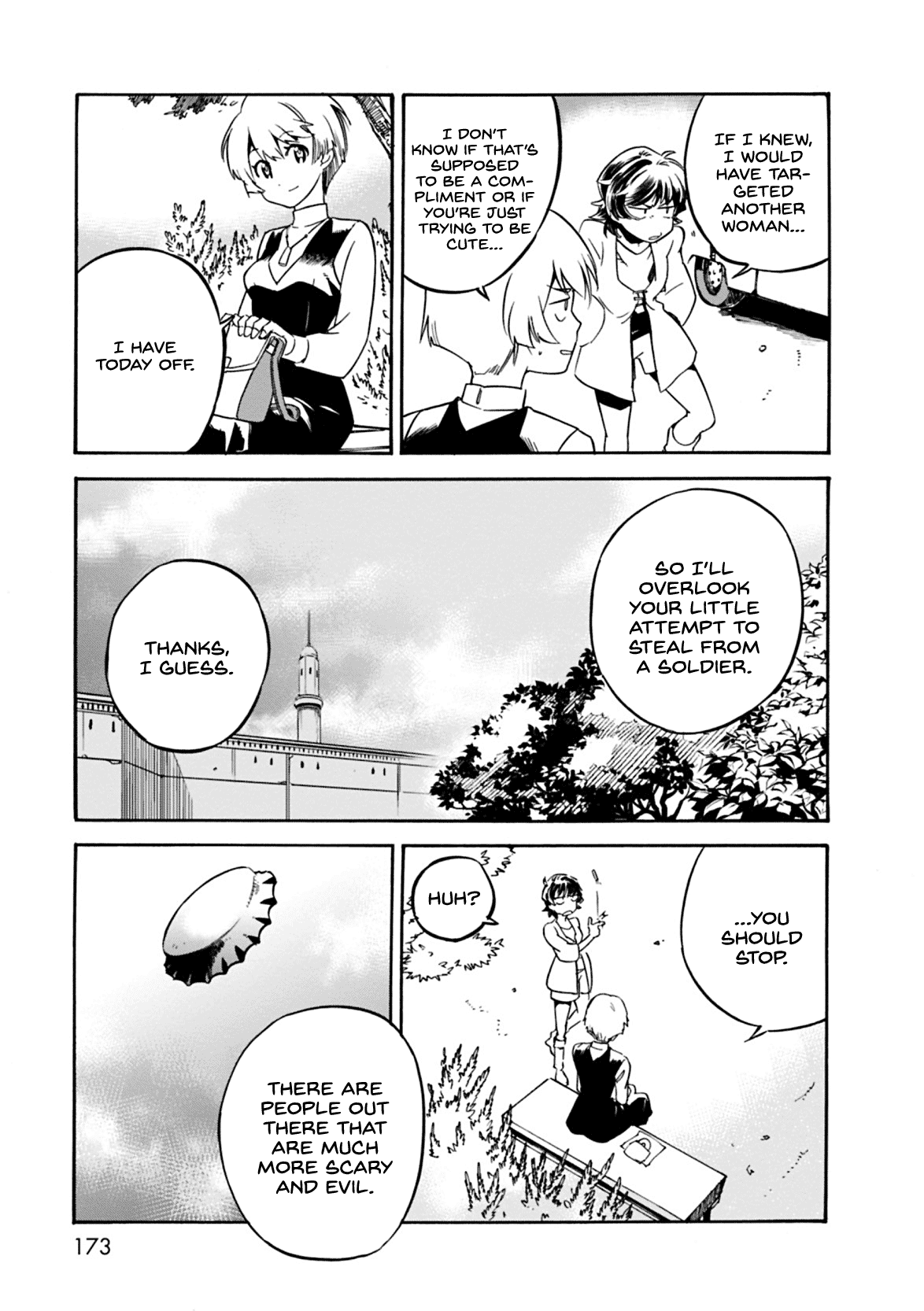 Mushikago no Cagaster Chapter 8.5 page 8 - Chapter 8.5: Side Story 2
