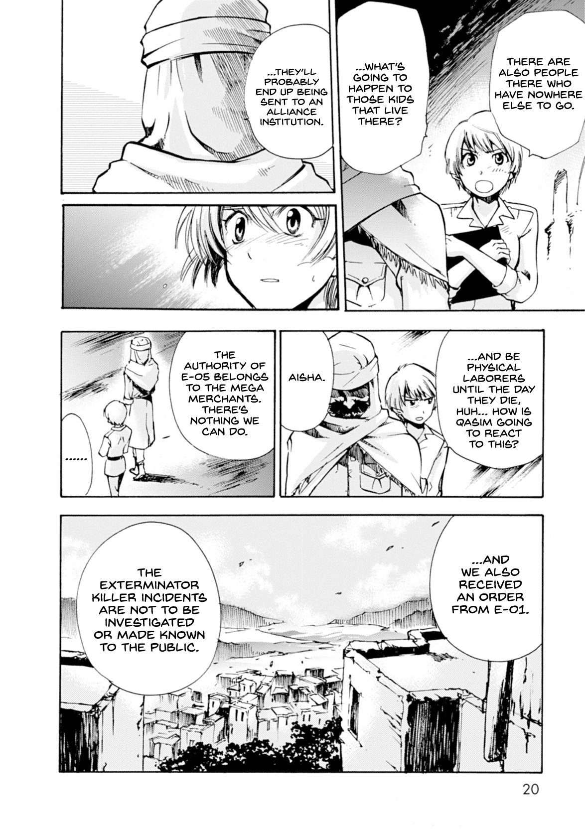 Mushikago no Cagaster Chapter 9 page 20 - Chapter 9