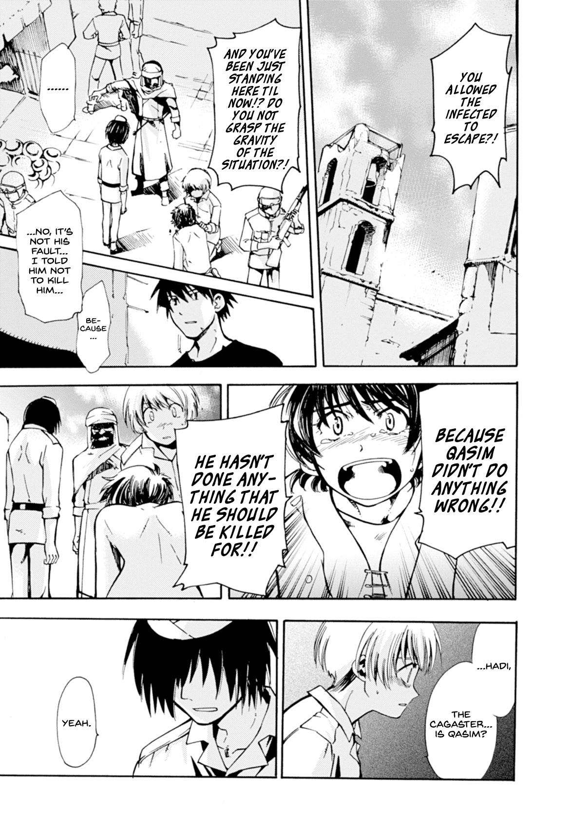 Mushikago no Cagaster Chapter 9 page 35 - Chapter 9