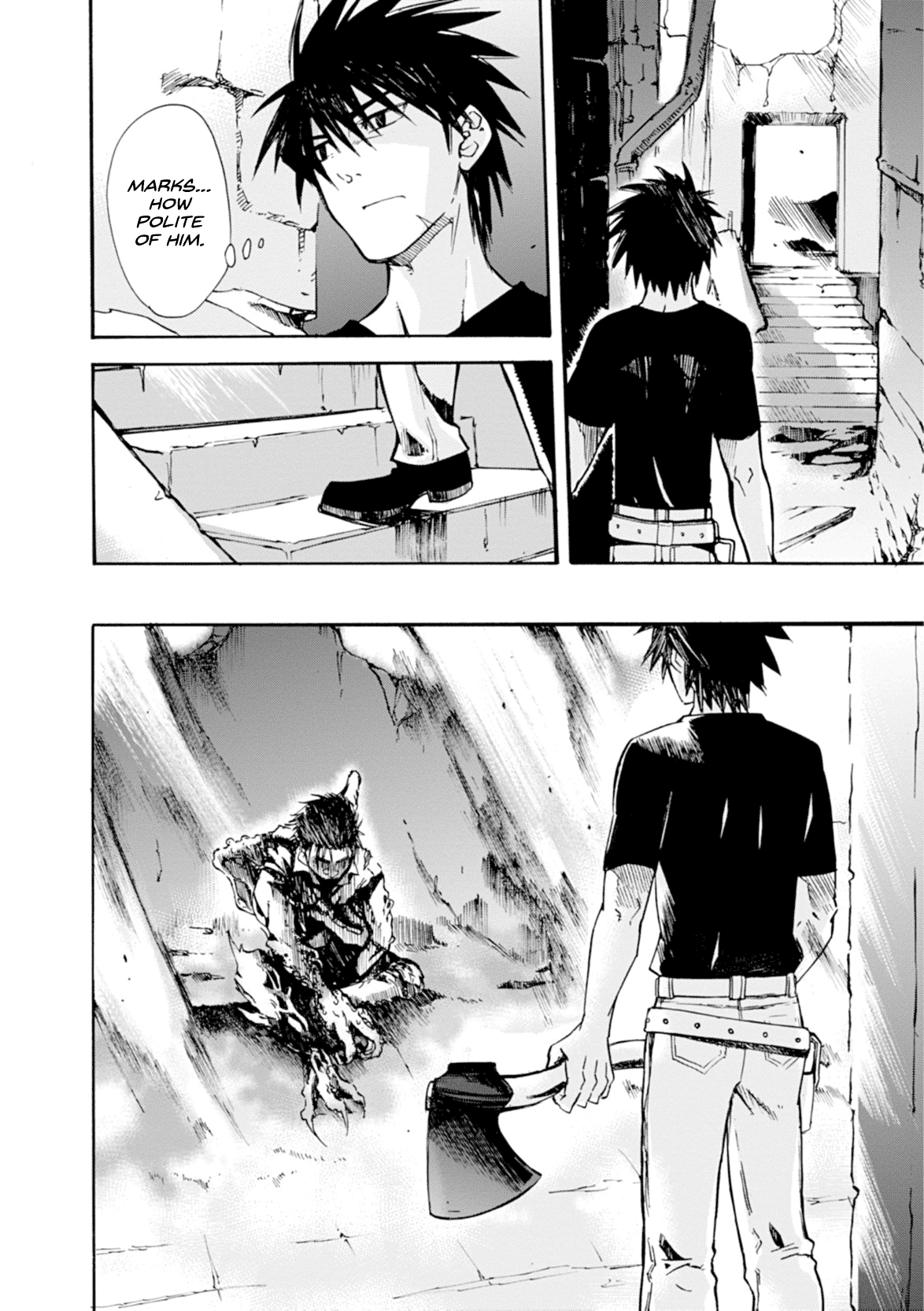 Mushikago no Cagaster Chapter 9 page 38 - Chapter 9