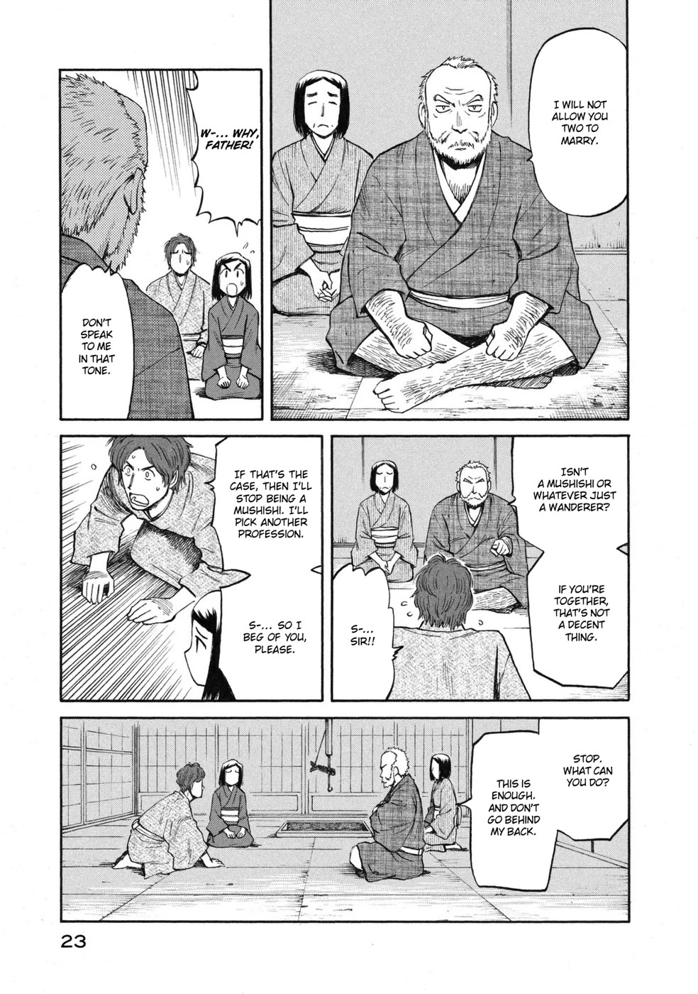 Mushishi Gaitanshuu Chapter 1 page 24 - Chapter 1: Strained Search