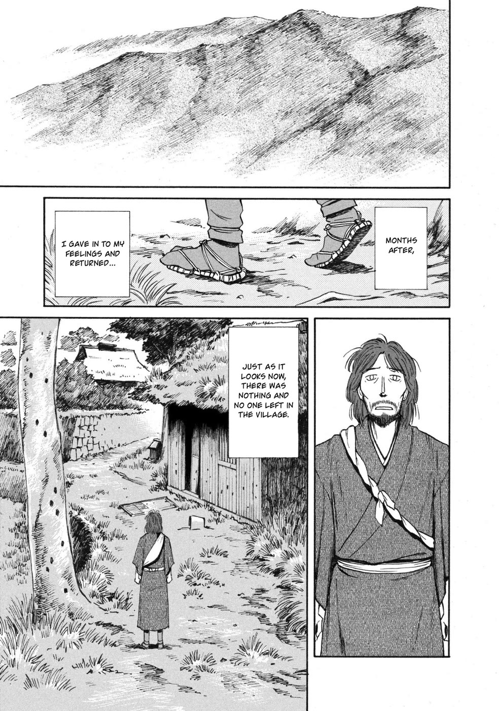 Mushishi Gaitanshuu Chapter 1 page 34 - Chapter 1: Strained Search