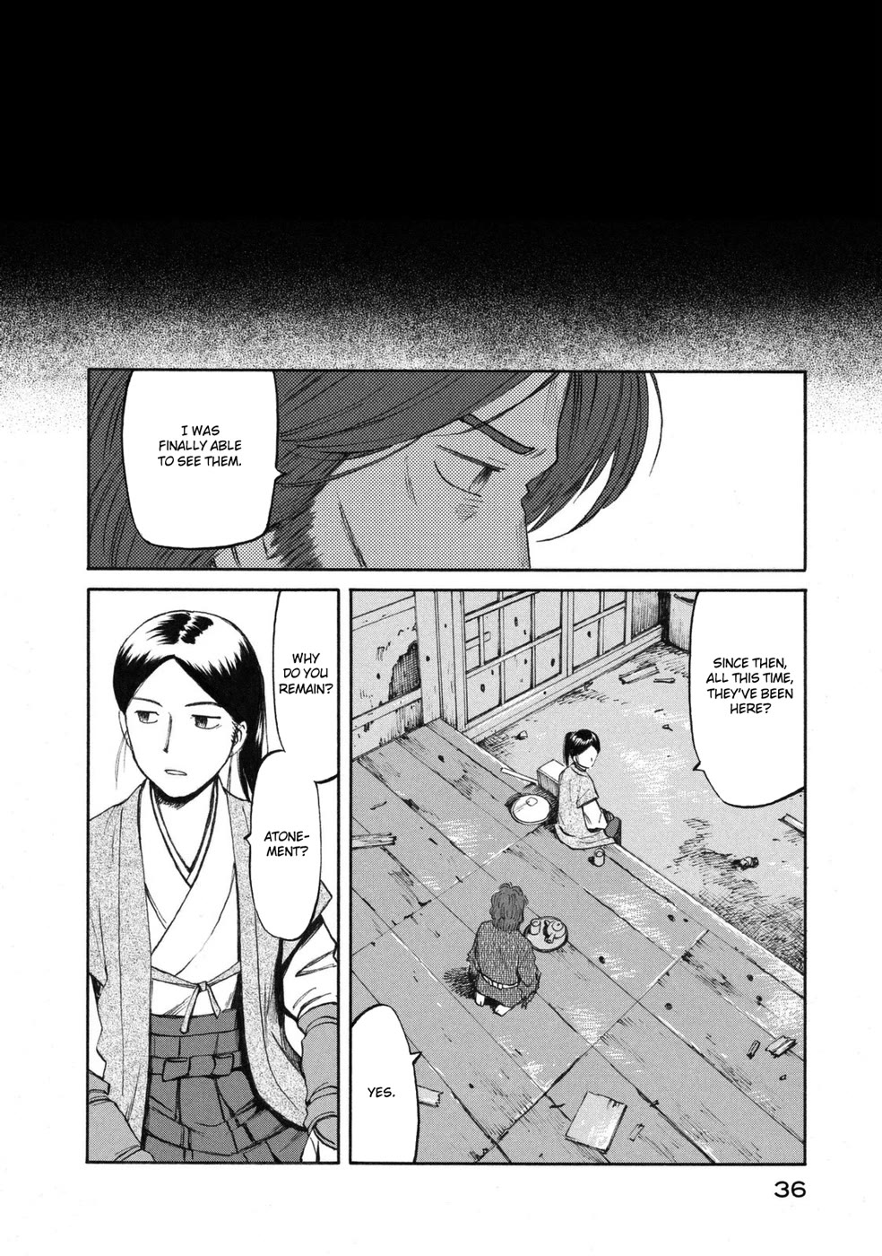 Mushishi Gaitanshuu Chapter 1 page 37 - Chapter 1: Strained Search