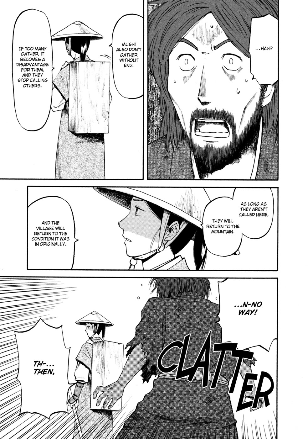 Mushishi Gaitanshuu Chapter 1 page 40 - Chapter 1: Strained Search