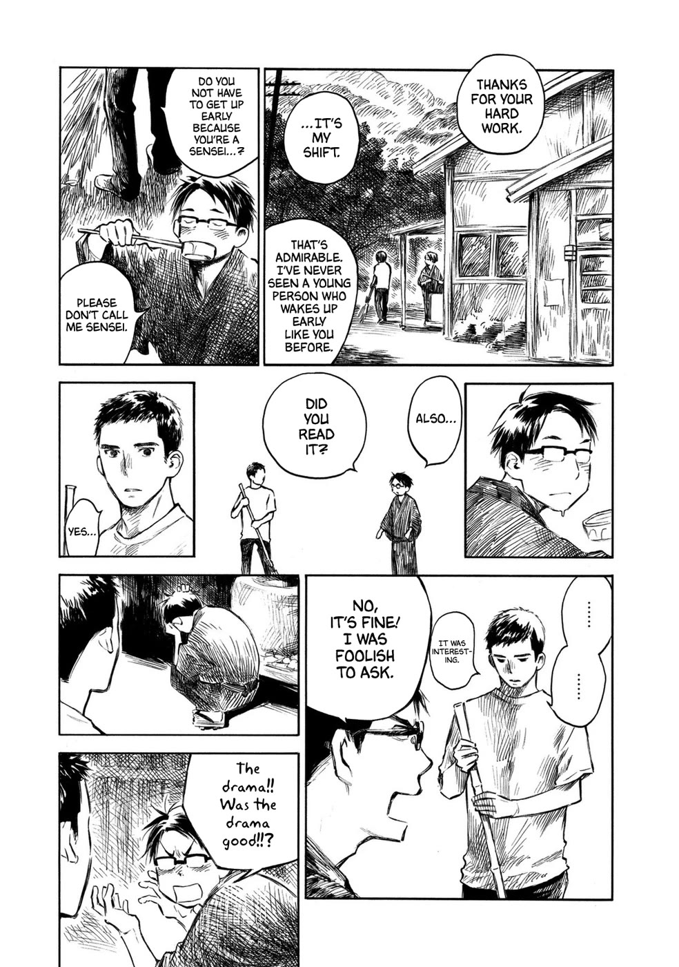 Mushishi Gaitanshuu Chapter 2 page 14 - Chapter 2: Boiling Water