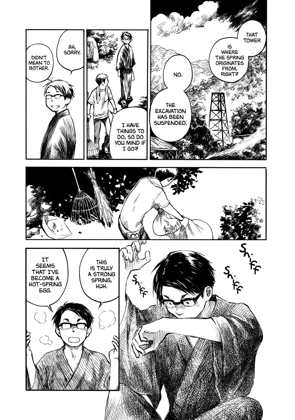 Mushishi Gaitanshuu Chapter 2 page 6 - Chapter 2: Boiling Water