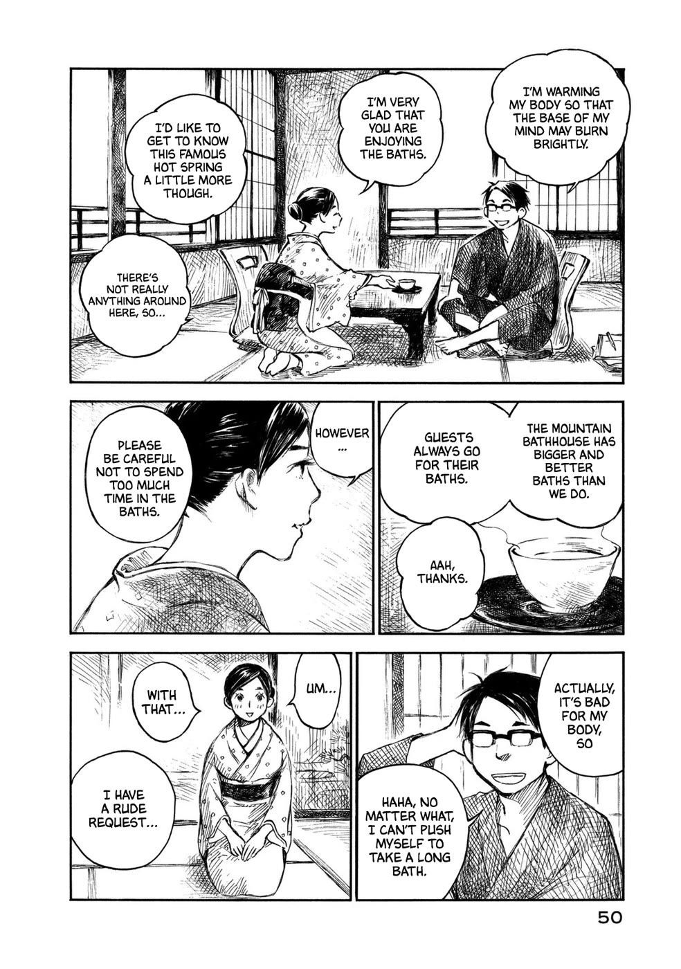 Mushishi Gaitanshuu Chapter 2 page 7 - Chapter 2: Boiling Water