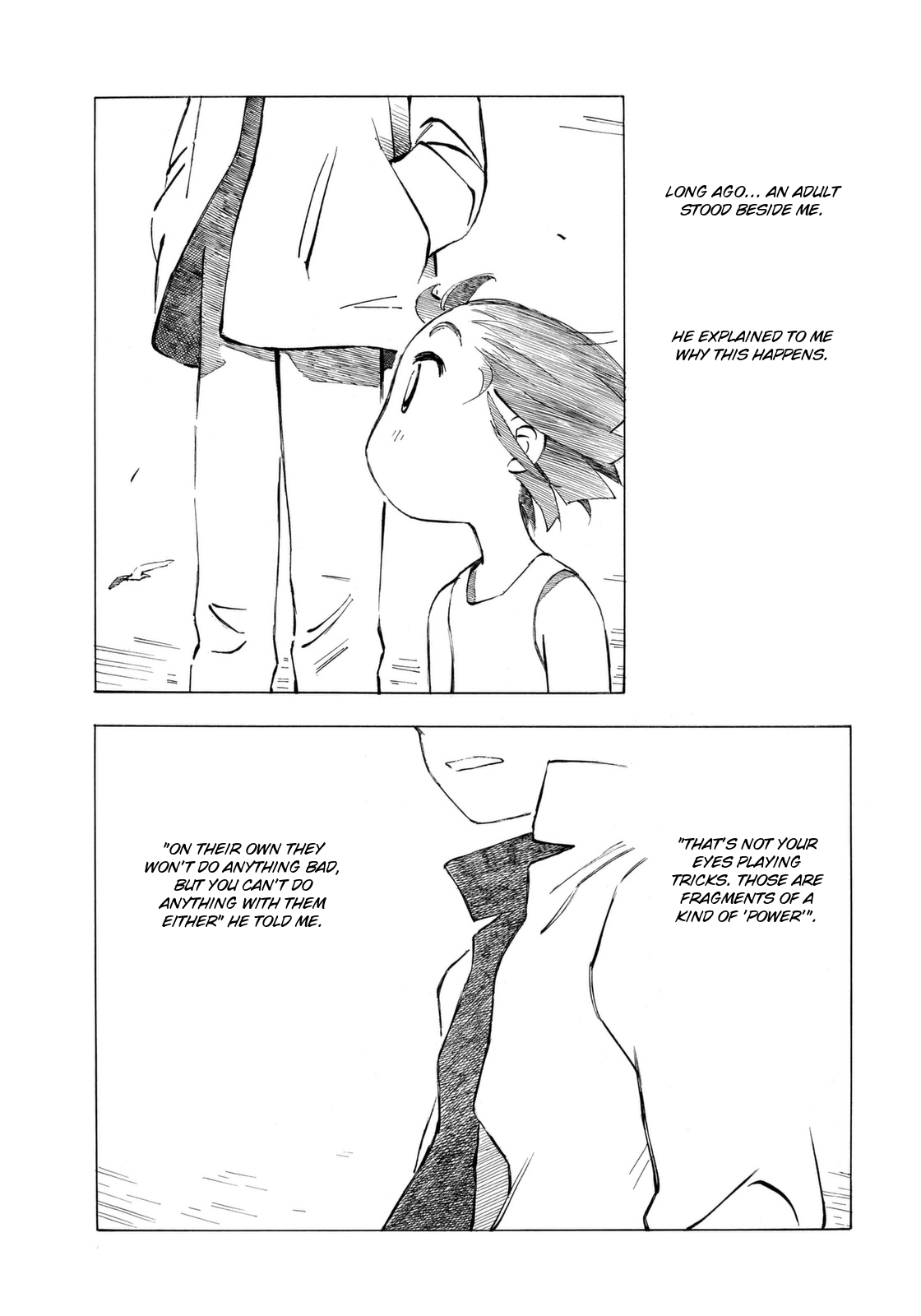 Mushishi Gaitanshuu Chapter 3 page 5 - Chapter 3 : Shimmering of the Sea (ASHINANO Hitoshi)