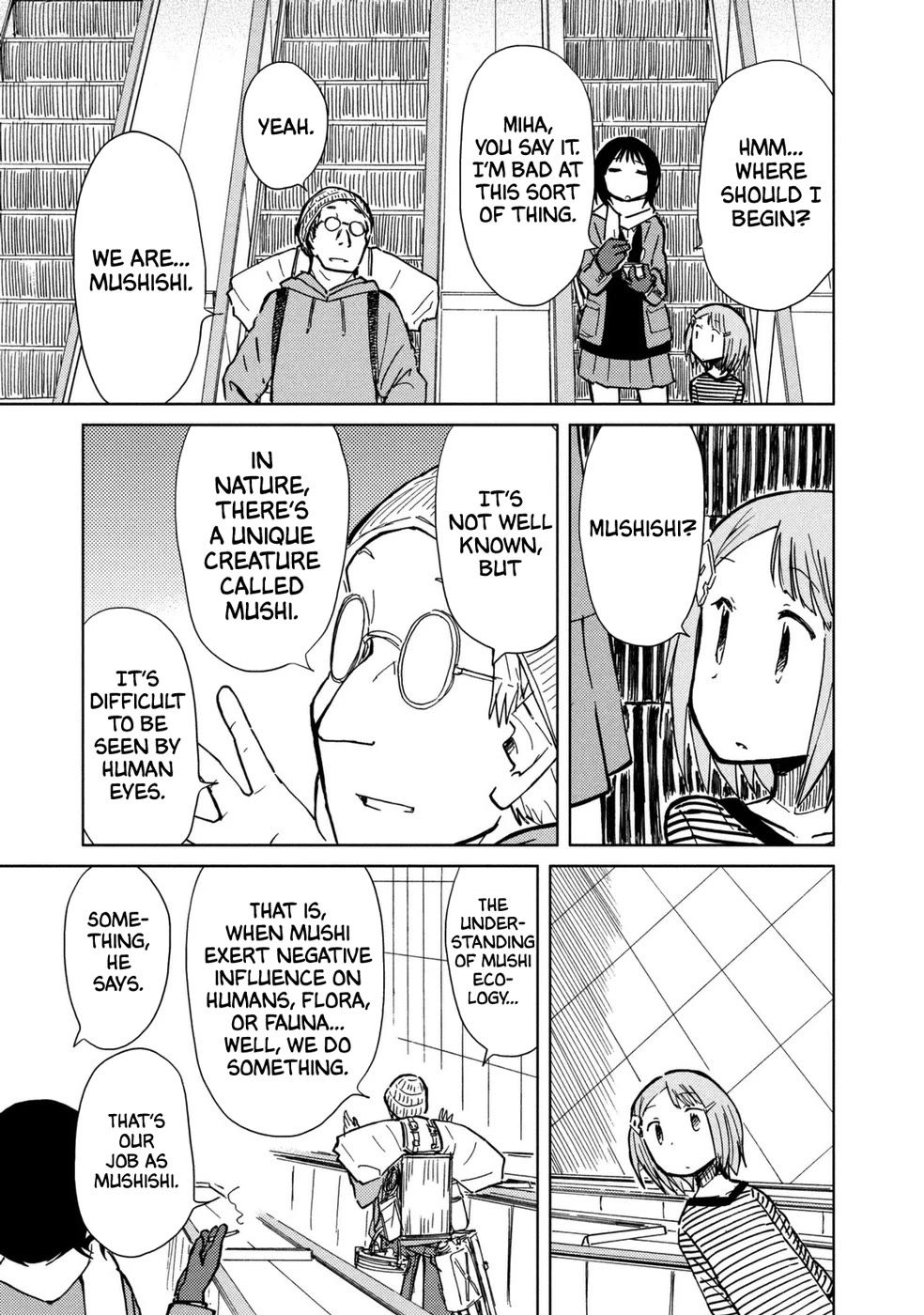 Mushishi Gaitanshuu Chapter 4 page 20 - Chapter 4: Cave of Wooden Joints