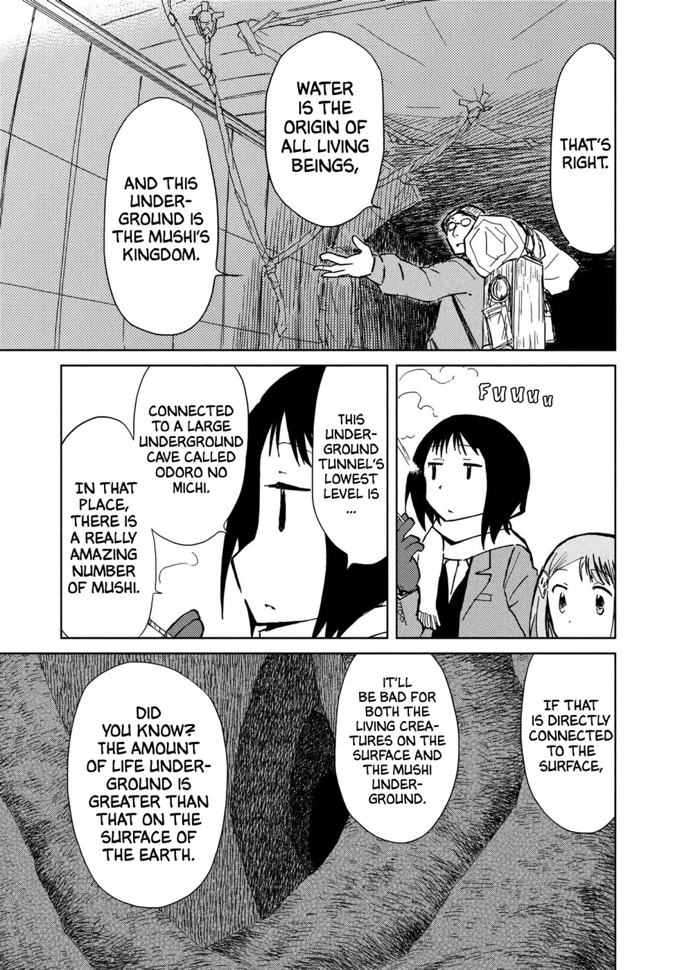 Mushishi Gaitanshuu Chapter 4 page 24 - Chapter 4: Cave of Wooden Joints