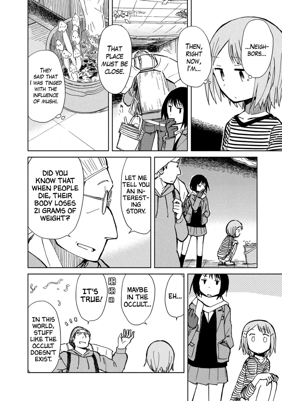 Mushishi Gaitanshuu Chapter 4 page 29 - Chapter 4: Cave of Wooden Joints