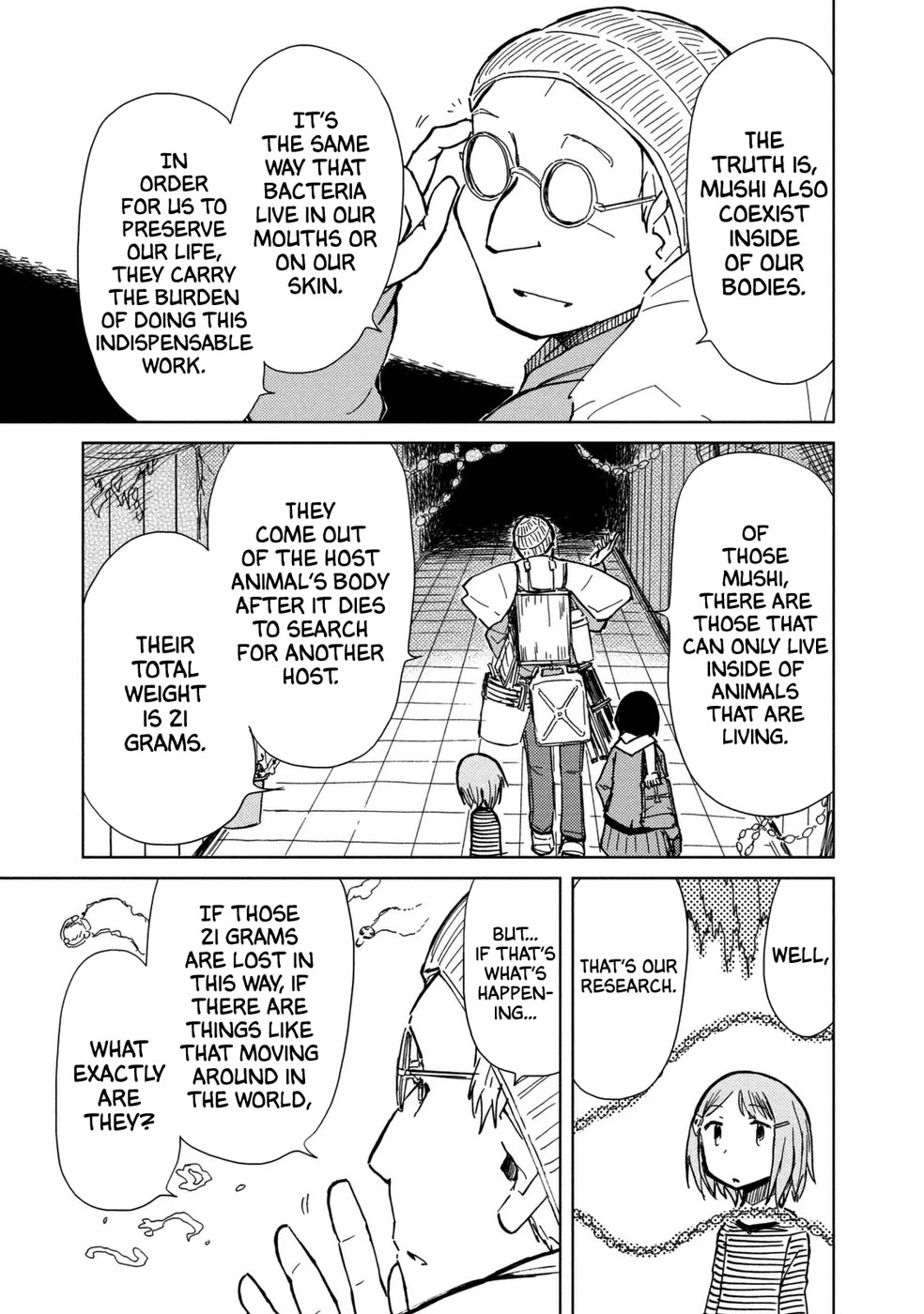 Mushishi Gaitanshuu Chapter 4 page 30 - Chapter 4: Cave of Wooden Joints