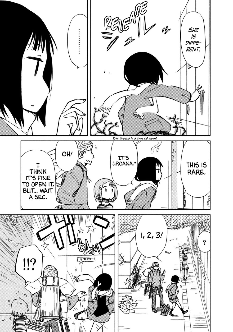 Mushishi Gaitanshuu Chapter 4 page 36 - Chapter 4: Cave of Wooden Joints
