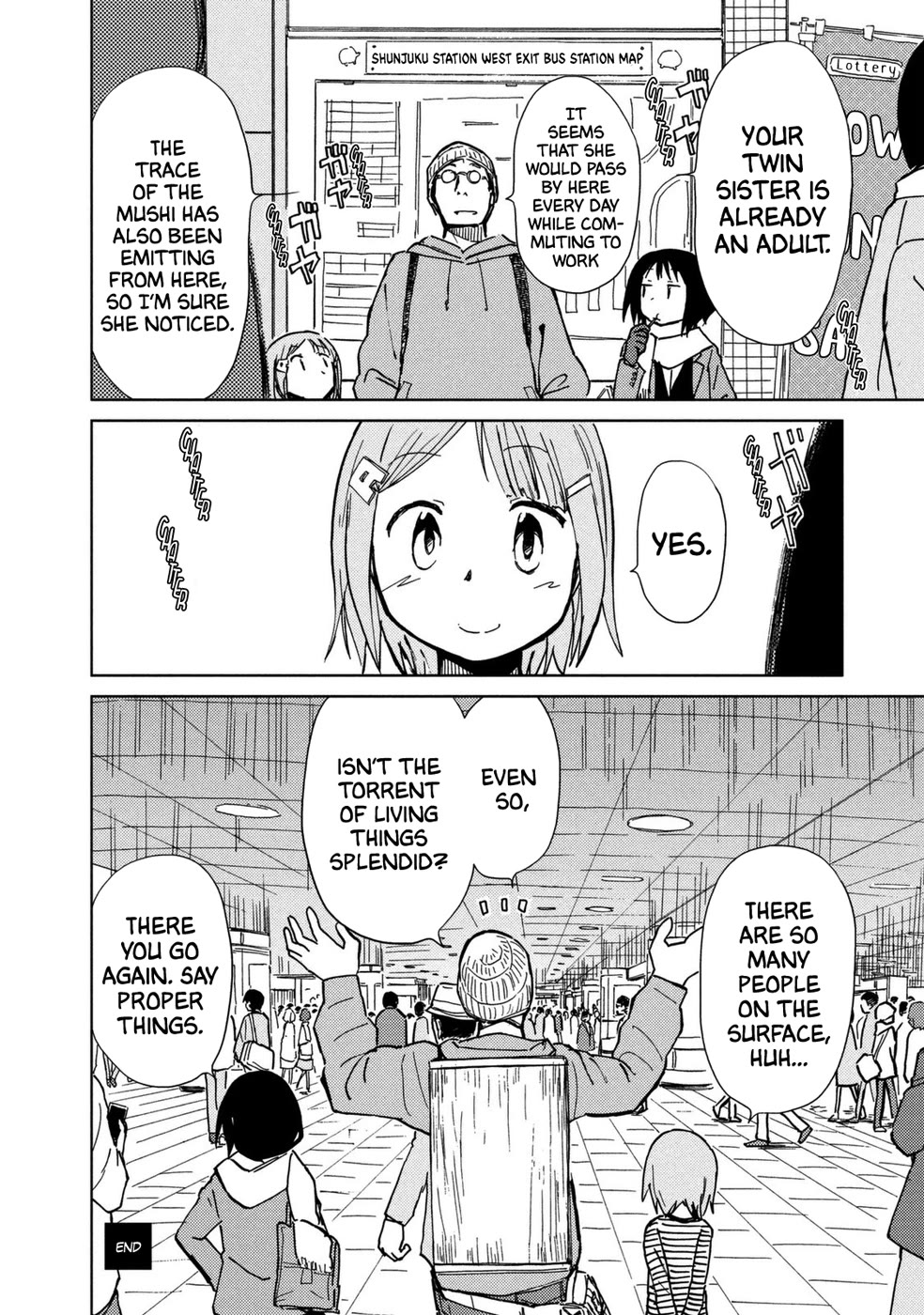 Mushishi Gaitanshuu Chapter 4 page 41 - Chapter 4: Cave of Wooden Joints