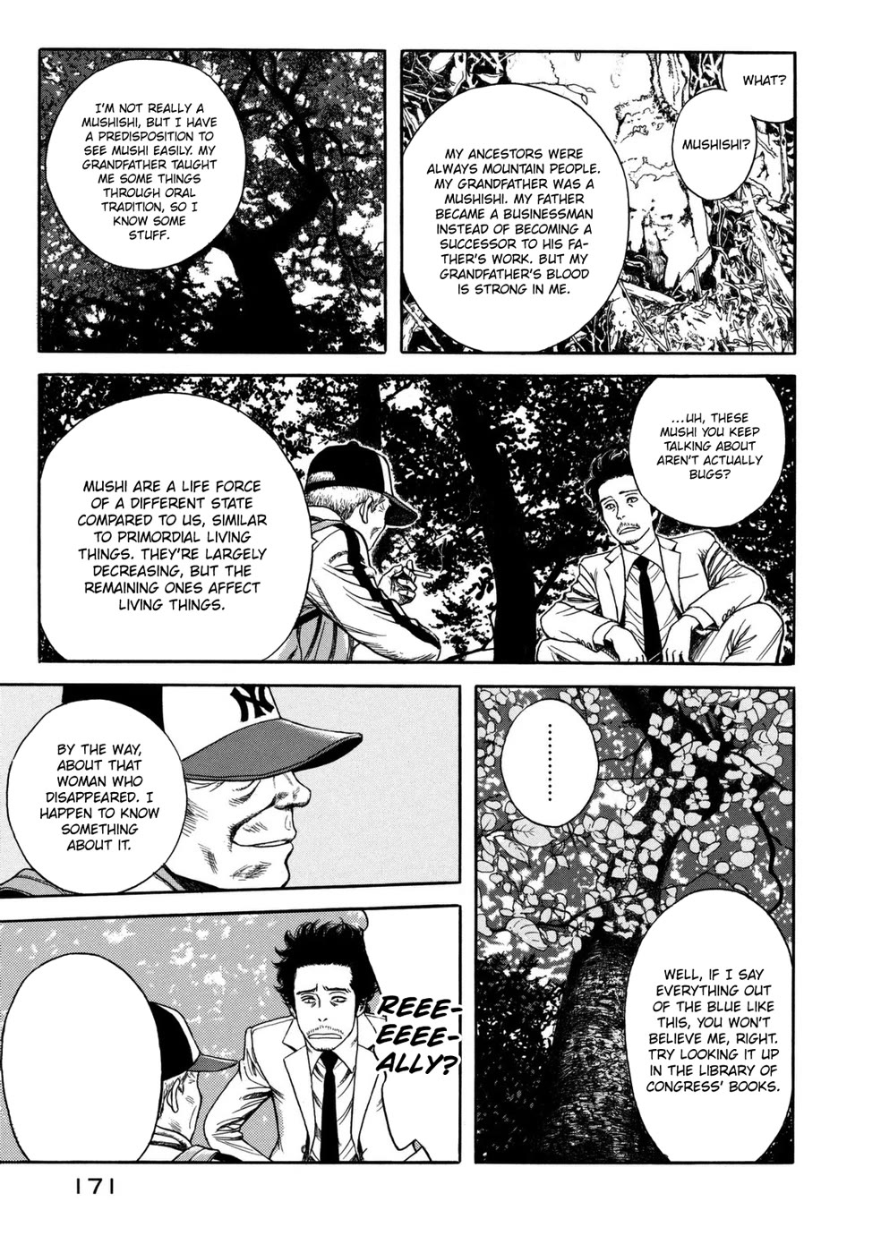 Mushishi Gaitanshuu Chapter 5 page 32 - Chapter 5: Shadow Tag [END]