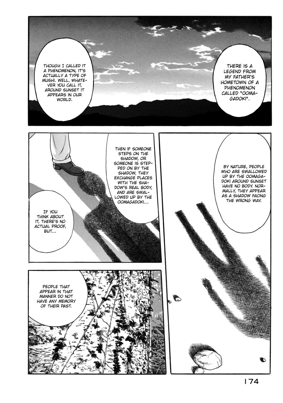 Mushishi Gaitanshuu Chapter 5 page 35 - Chapter 5: Shadow Tag [END]