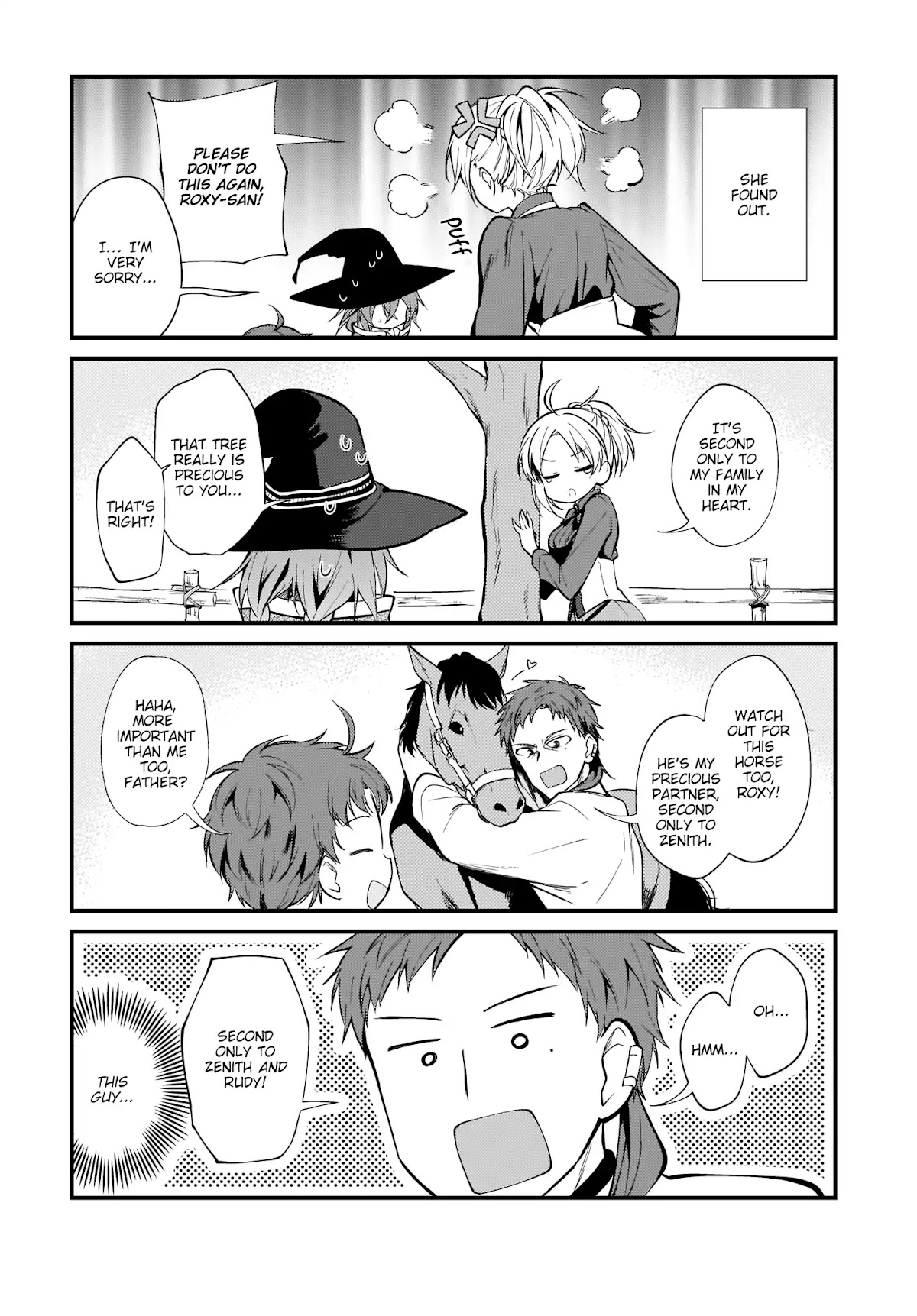 Mushoku Tensei: Even If It's a 4-Koma, I'll Get Serious Chapter 1 page 10 - Chapter 1